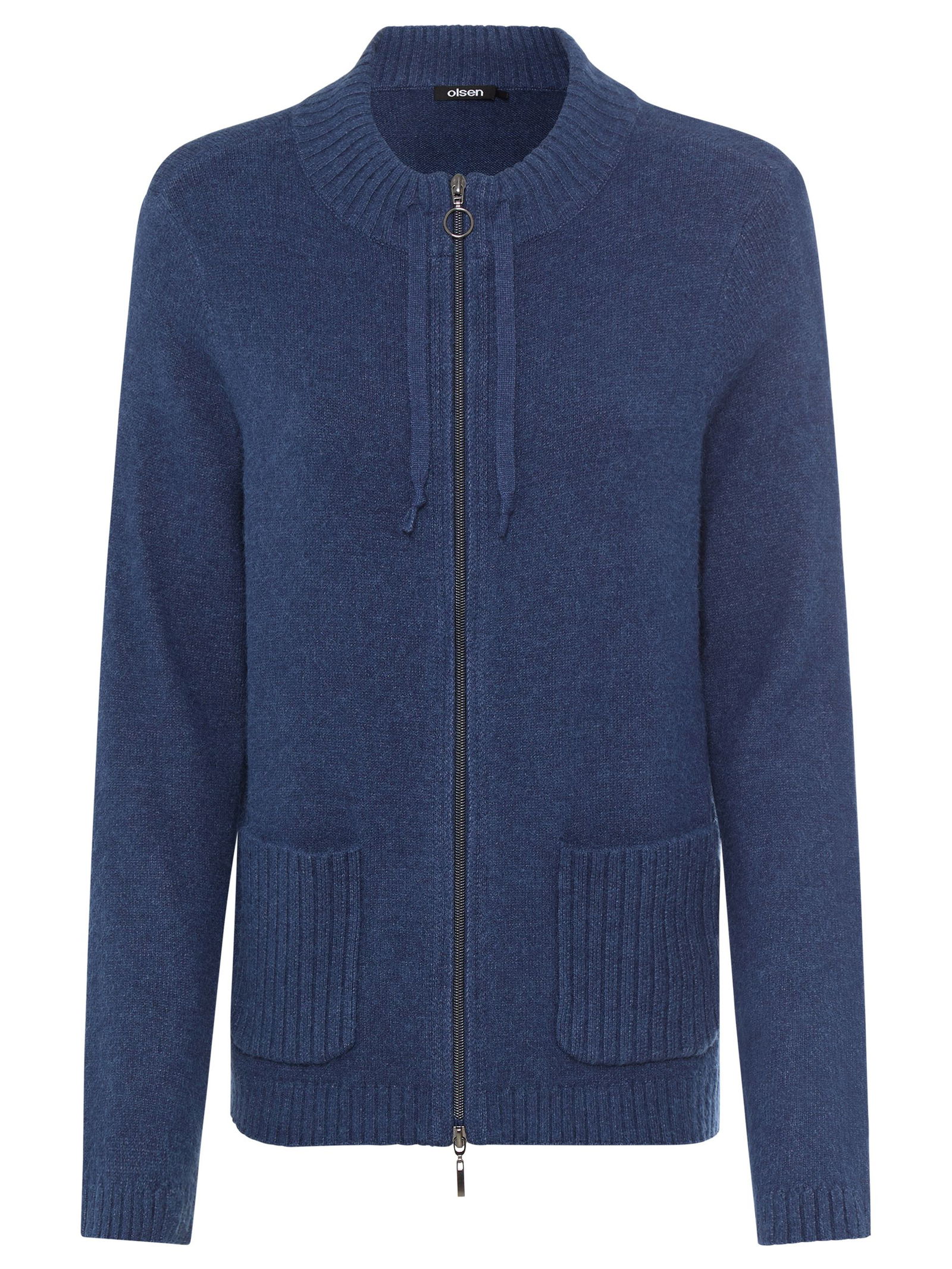 7373c706cbfbe7d1bfa03ea8870da7be Olsen | Olsen Strickjacke | Cardigan | 38 | blau