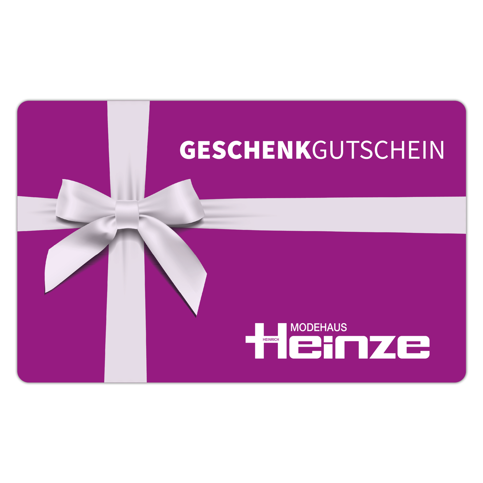  | Modehaus Heinze Gutschein - 50 € Einkaufswert