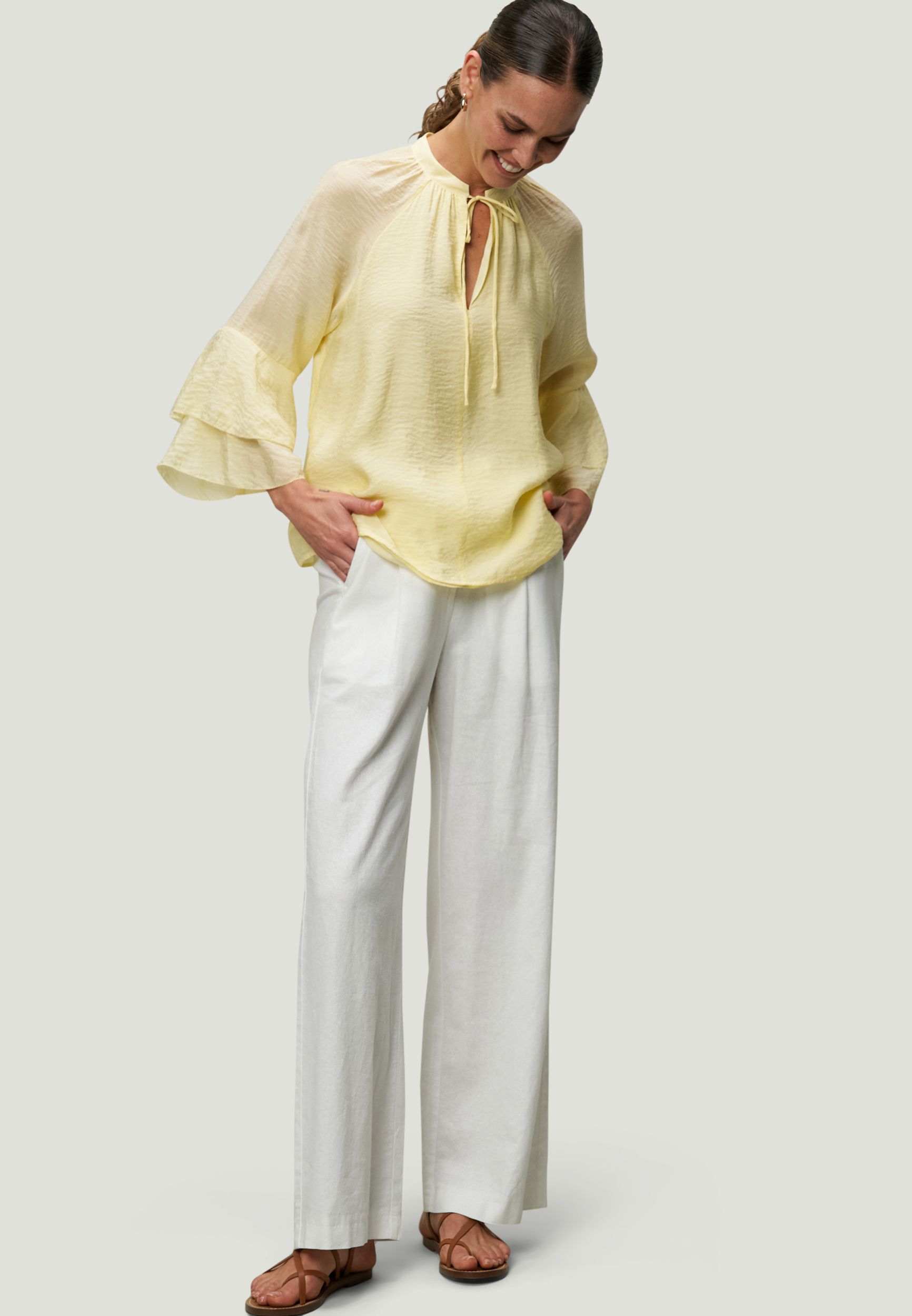 Zero |  Zero Druckbluse  | 44