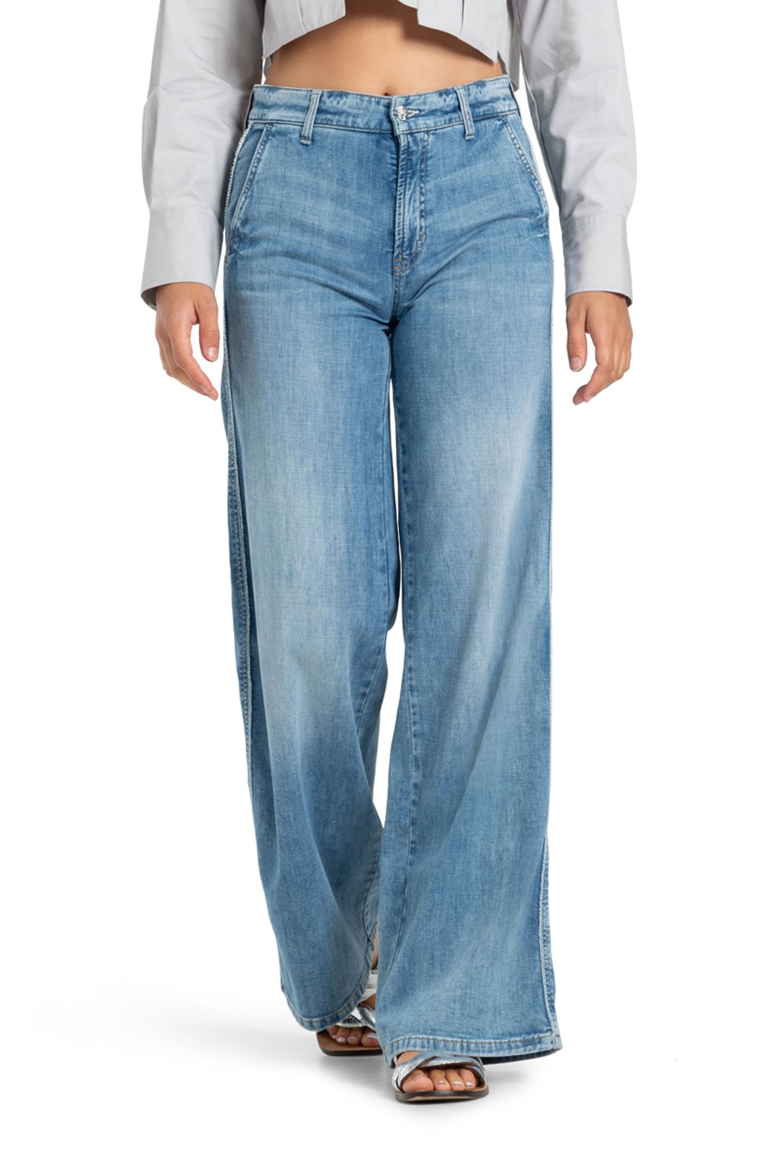 64c5391742bbf359ea075413eb851f93 Cambio |  Cambio Schlaghose  | 40/33 | lefthand soft bleached
