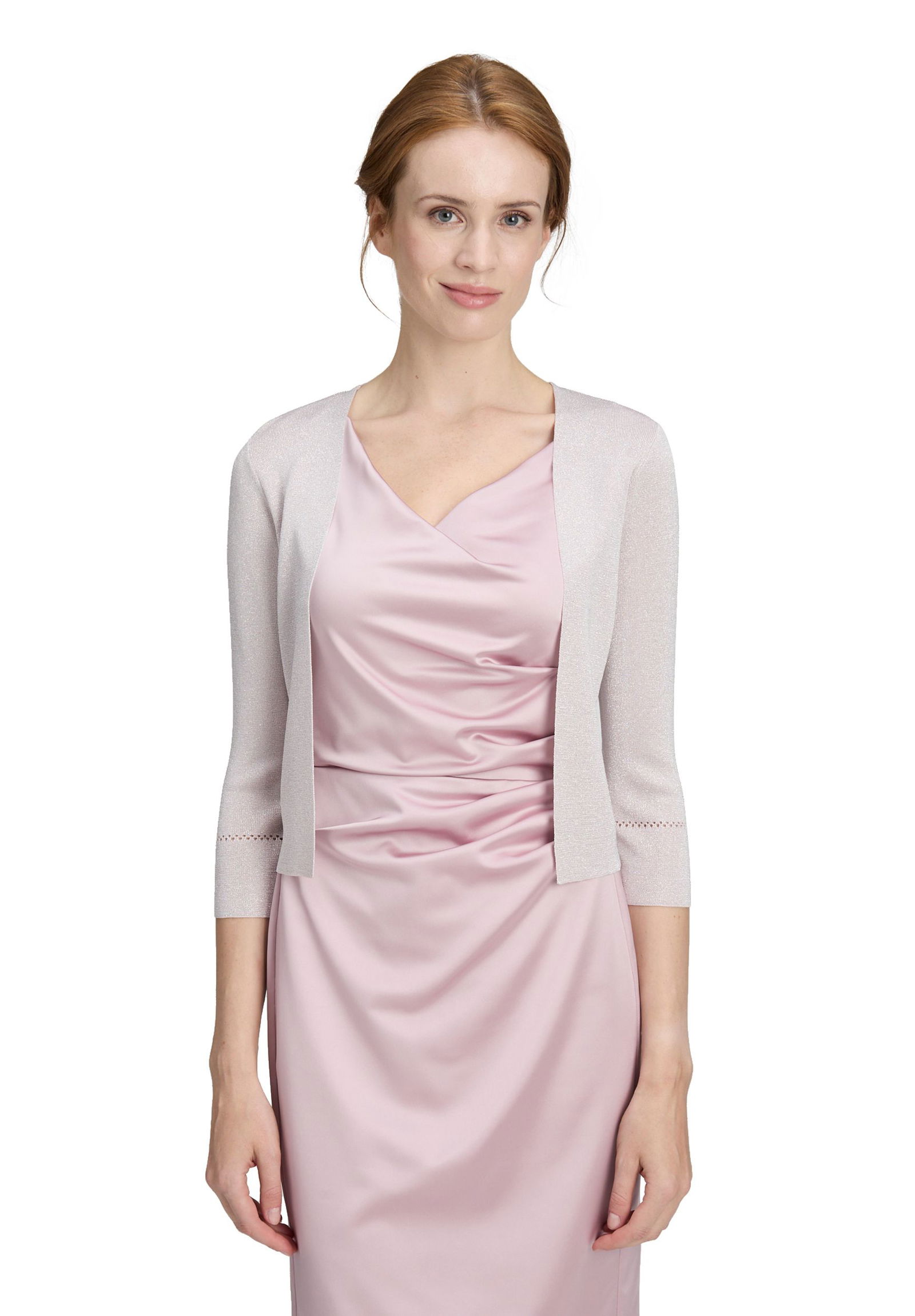 Vera Mont | Vera Mont Strickbolero | XL | silver/nature