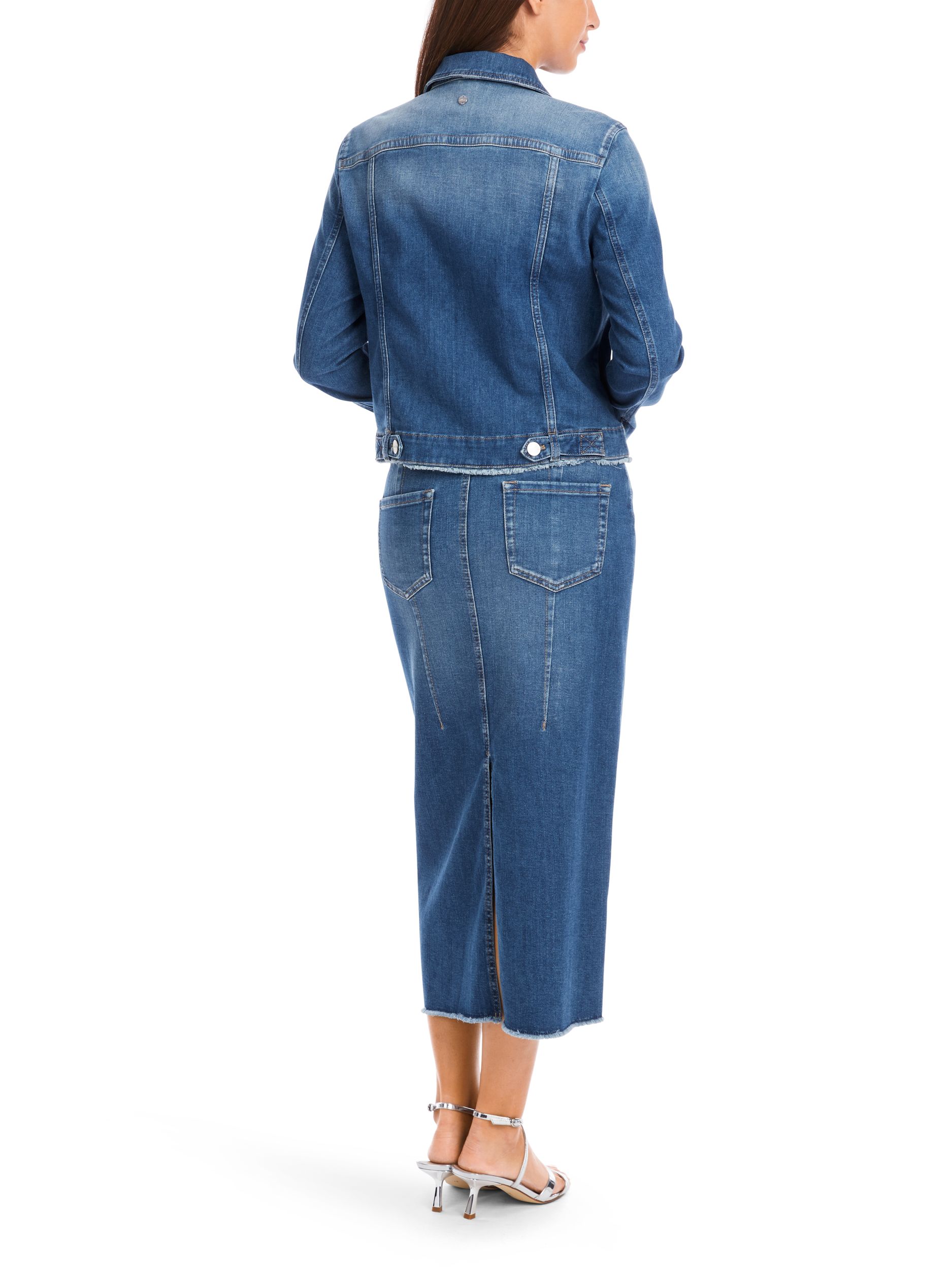 Marc Cain Additions |  Marc Cain Additions Jeansjacke  | 42 | blue denim