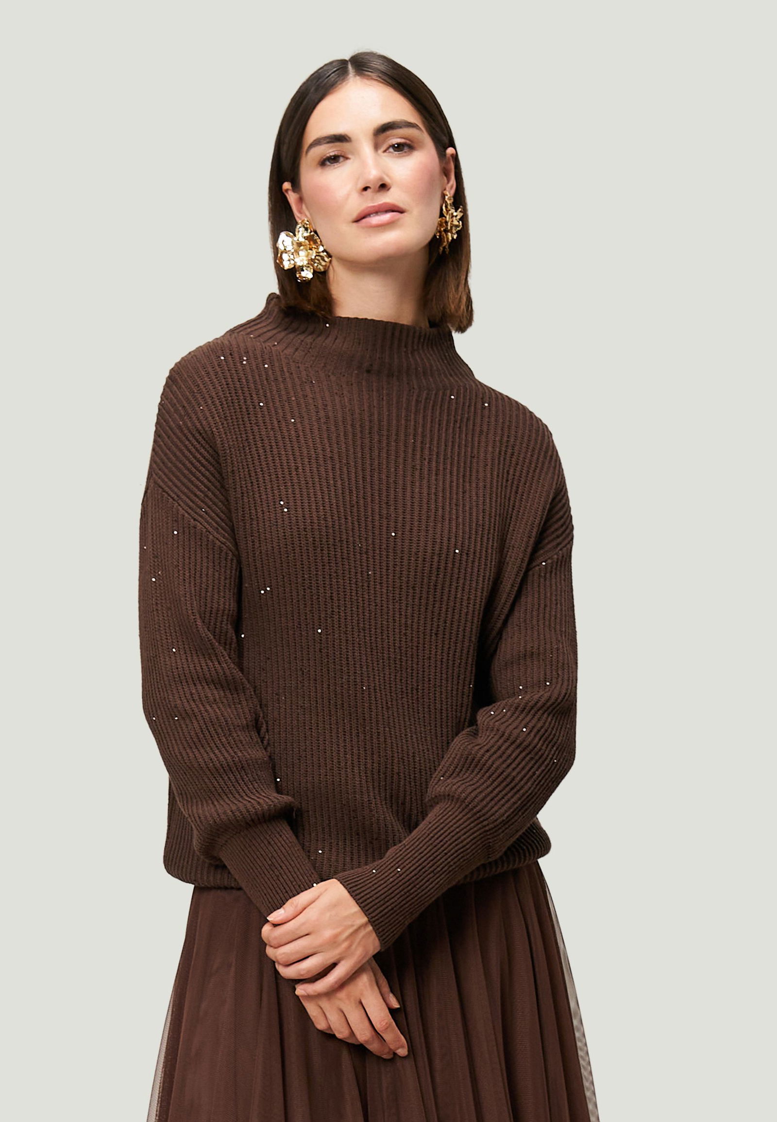 26e0c5fe4c583e6f122fb077e5b078a1 Zero | Zero Pullover | 38 | brownbrown