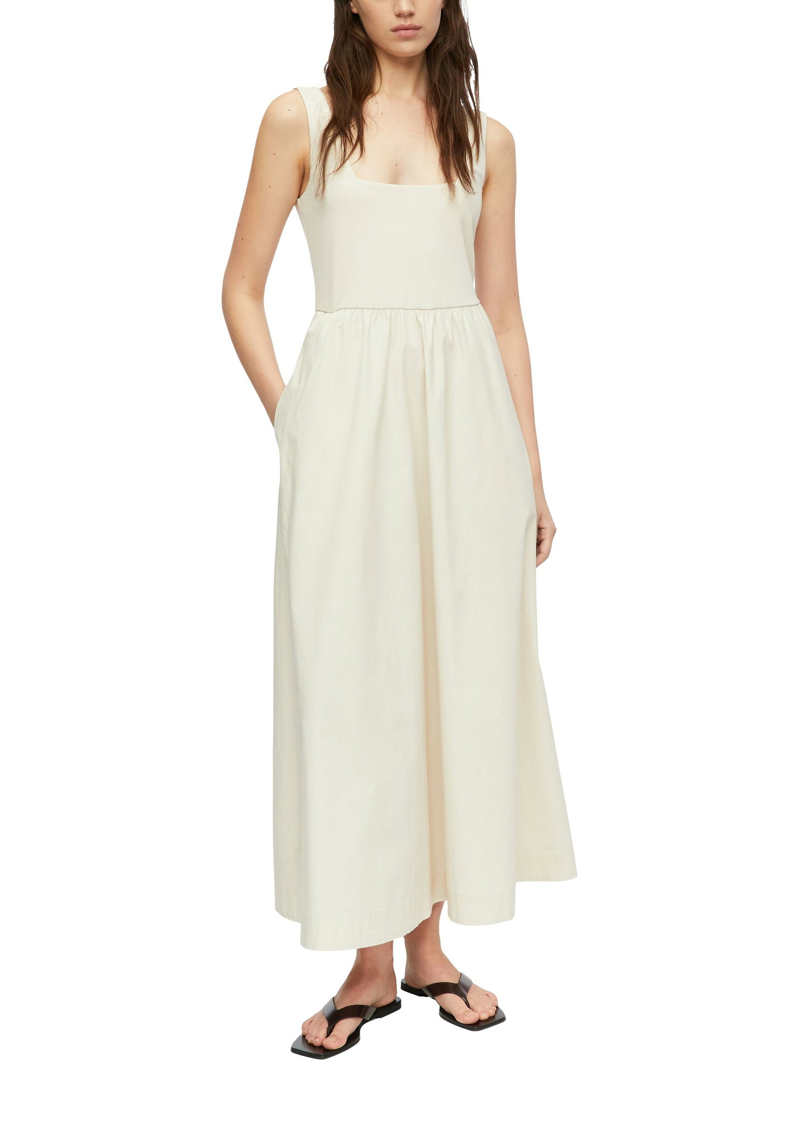 604d56f4034ce7e51ed072a548f46d8b Comma | Comma Freizeitkleid | 34 | beige