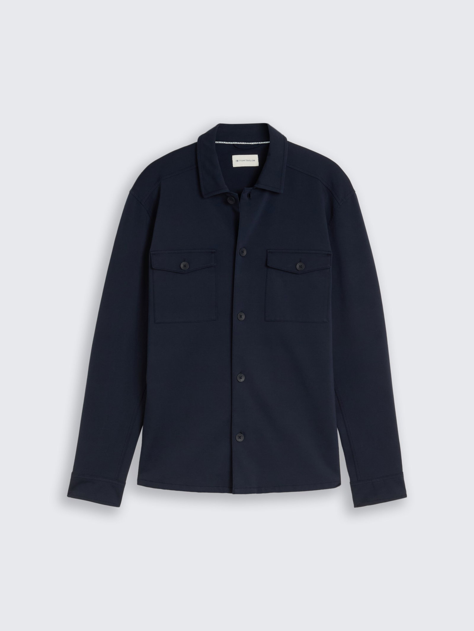 smart sweat overshirt, sky captain blue #7