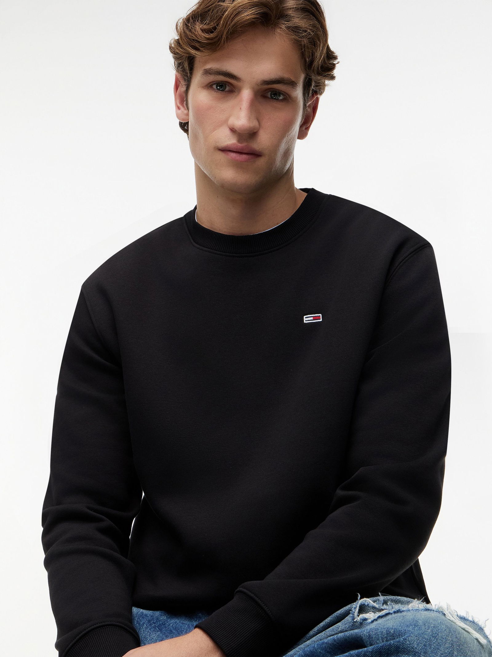 Tommy Jeans |  Tommy Jeans Sweatshirt | M | black