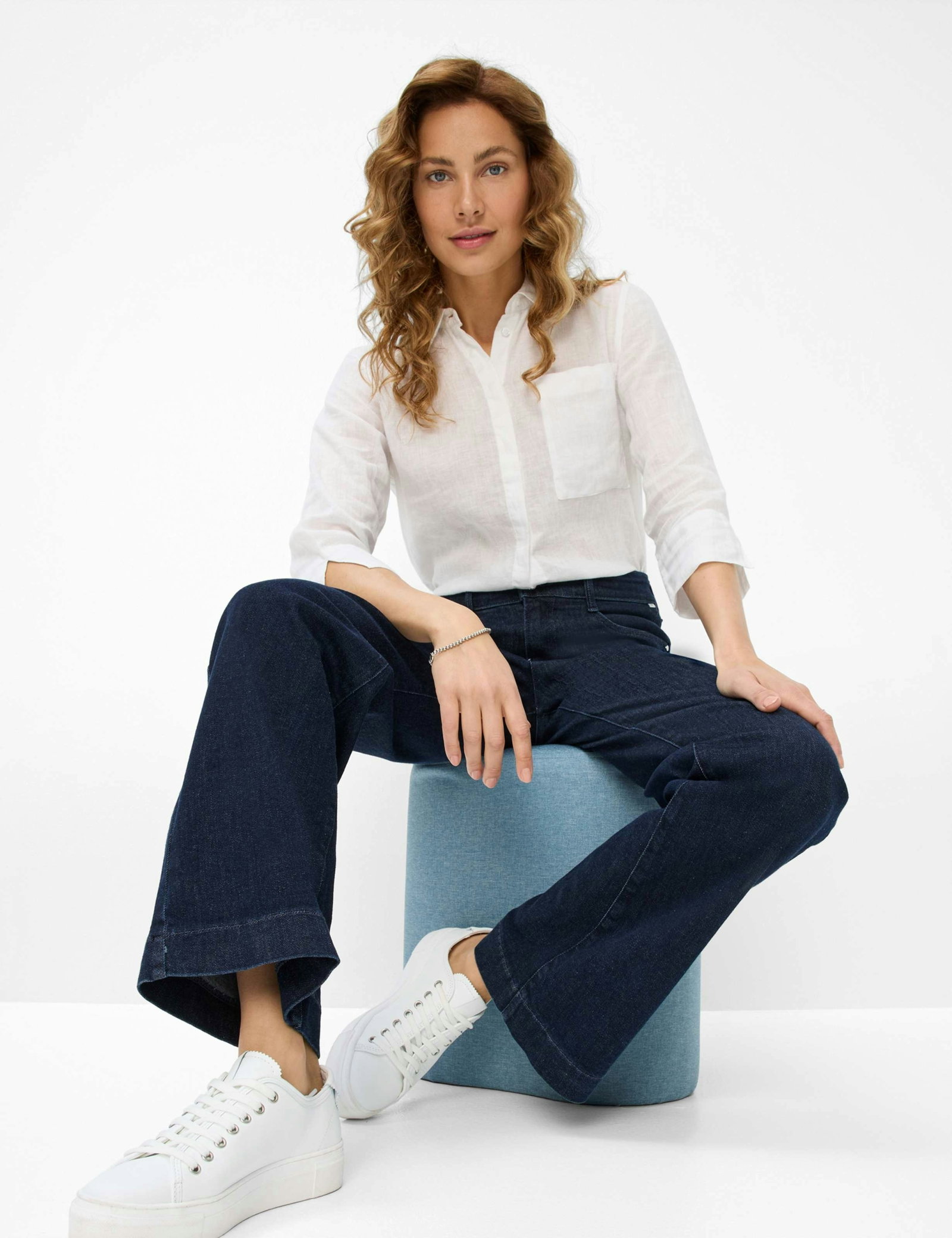 STYLE.MAINE NOS, CLEAN DARK BLUE #4