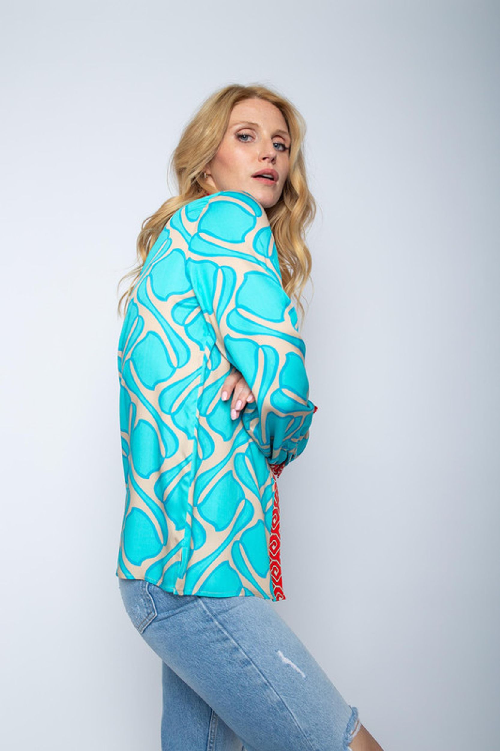 Emily van den Bergh |  Emily van den Bergh Druckbluse  | 44 | 1004_694