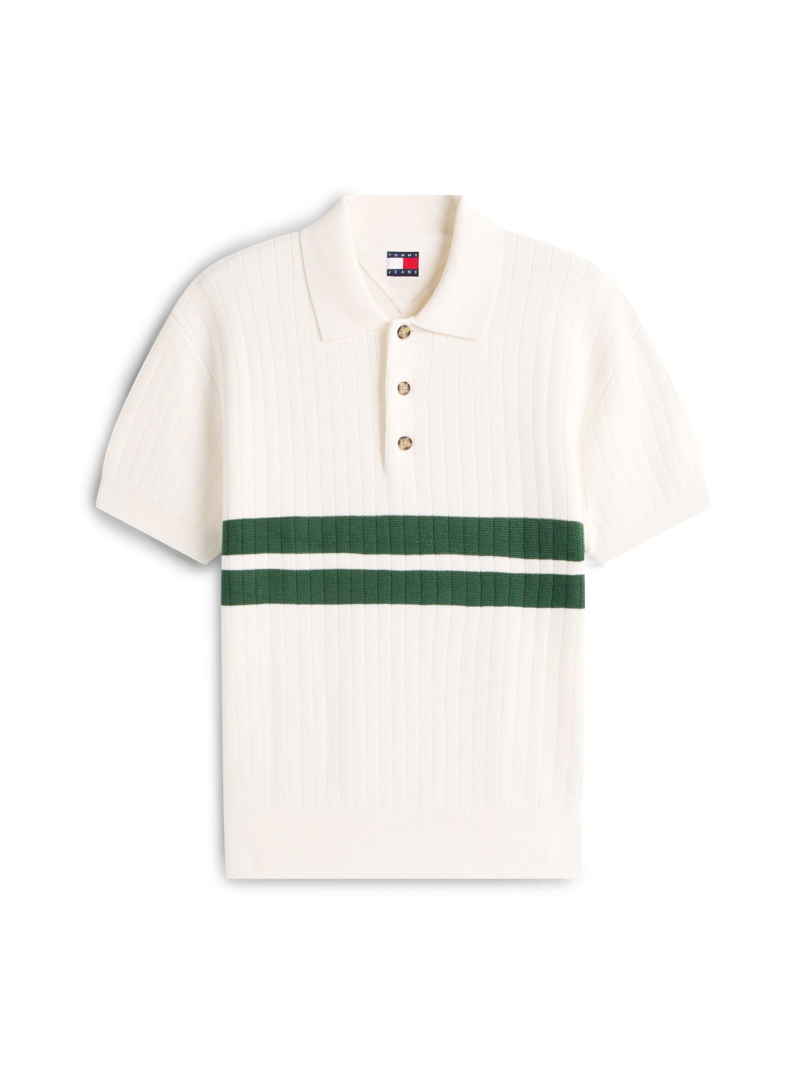 Tommy Jeans |  Tommy Jeans Poloshirt  | L | ancient white