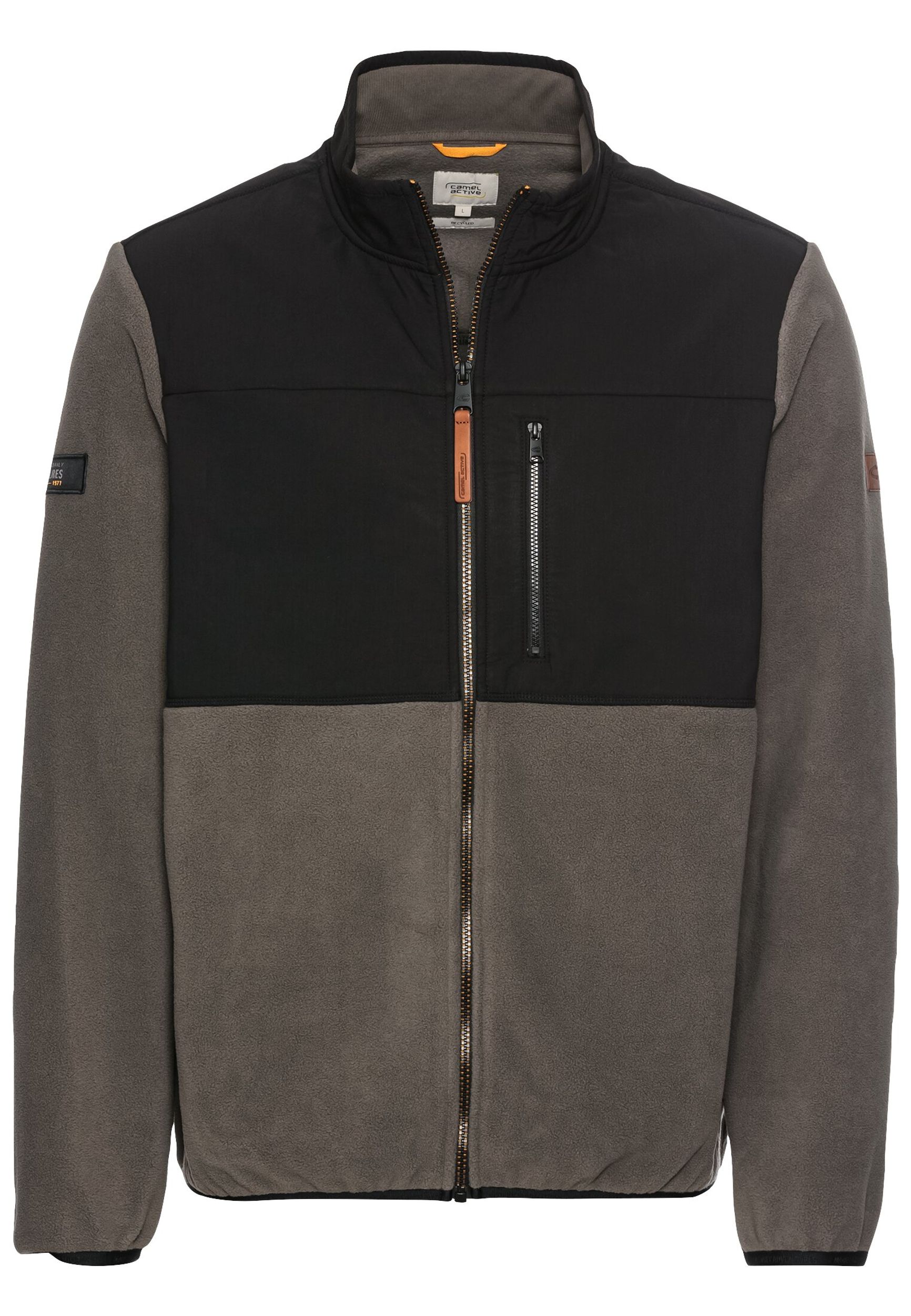 Camel Active |  Fleecejacket, Rock Grey | L | charcoal