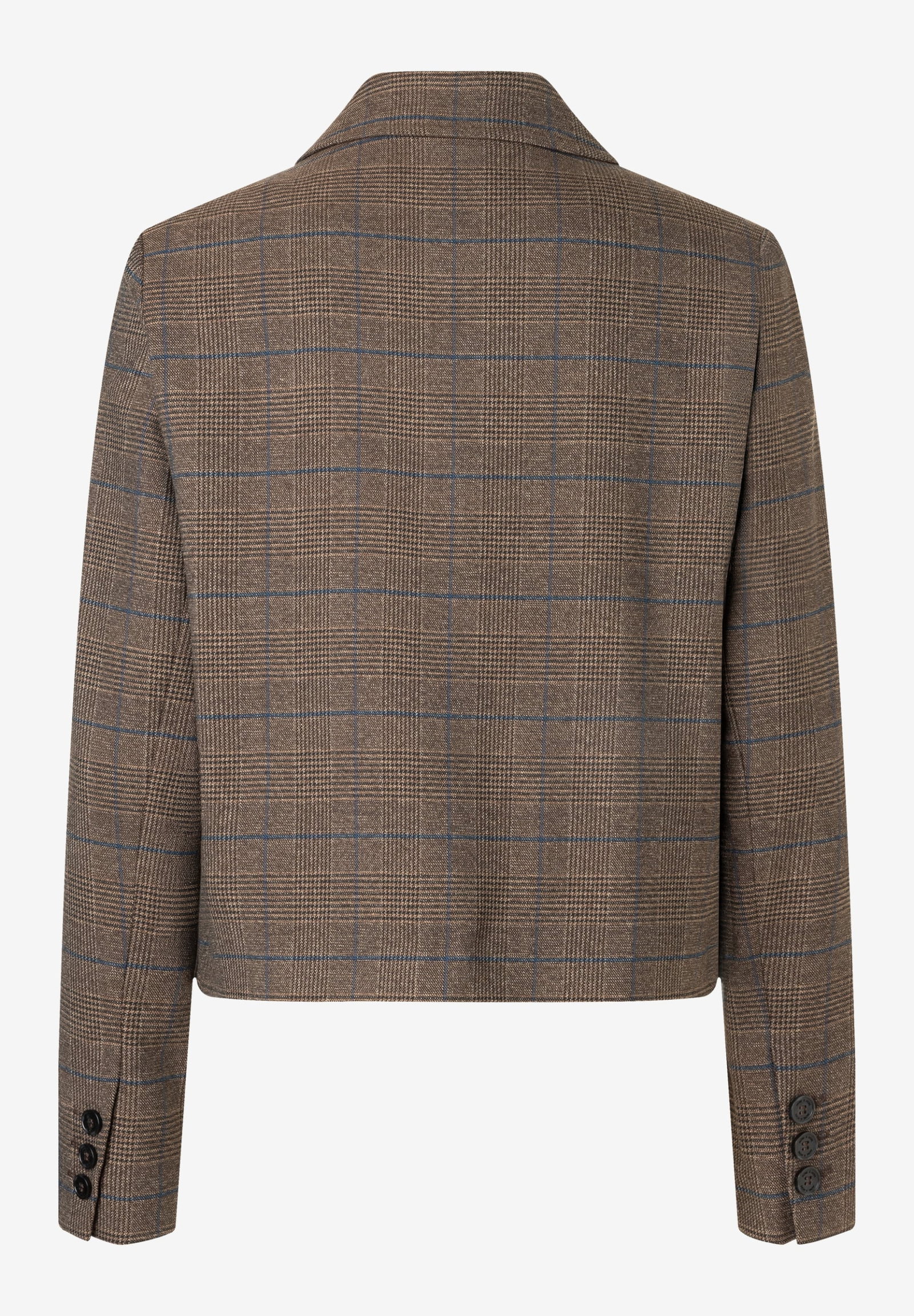 Glencheck Boxy Jacket, melange check #2