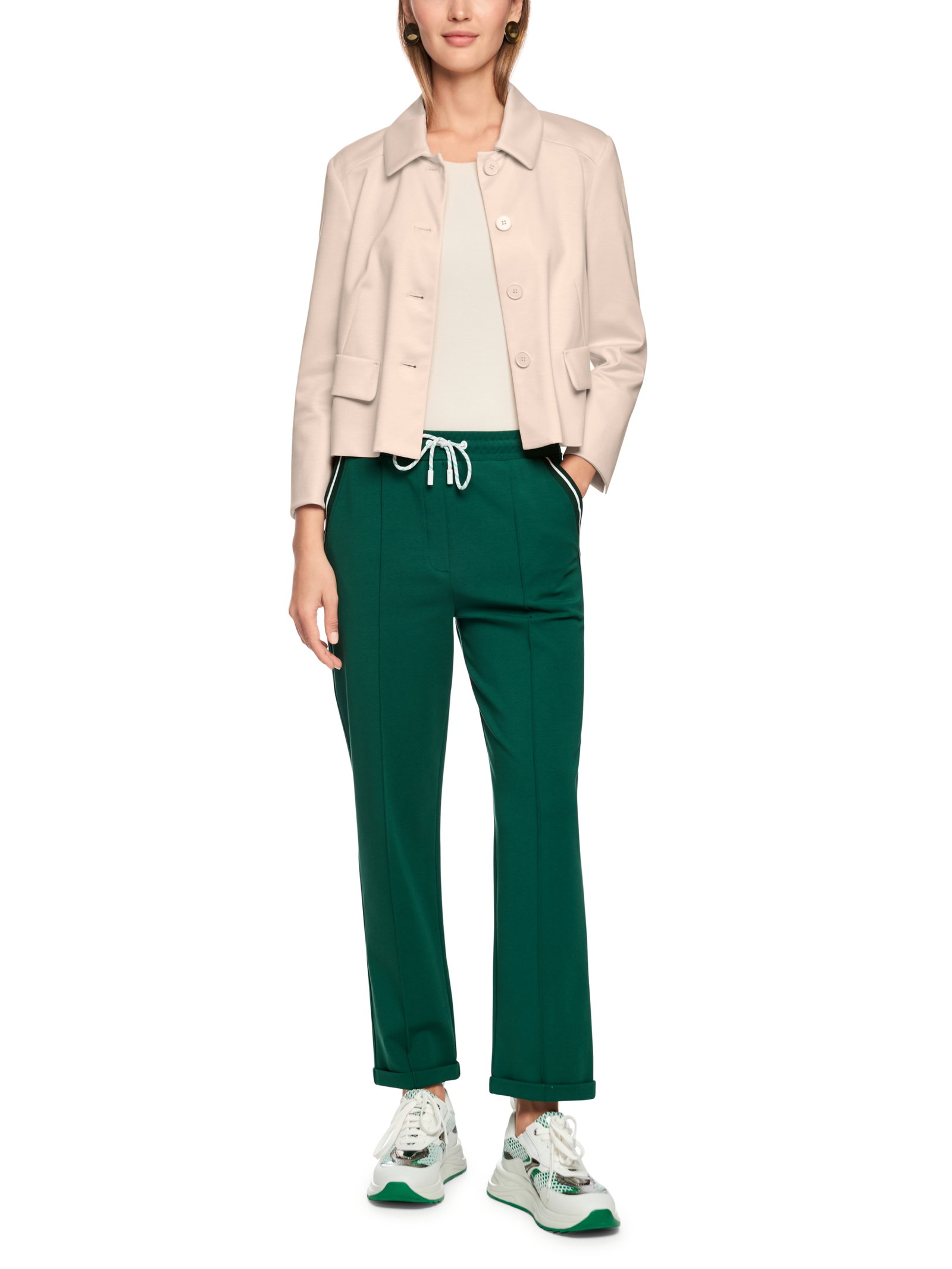 Marc Cain Additions kurze Jacke mit Kentkragen #2