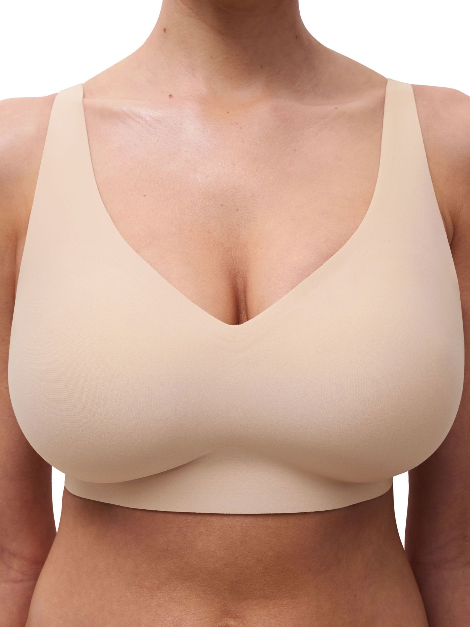 Chantelle |  Chantelle BH ohne Bügel  | S | golden beige