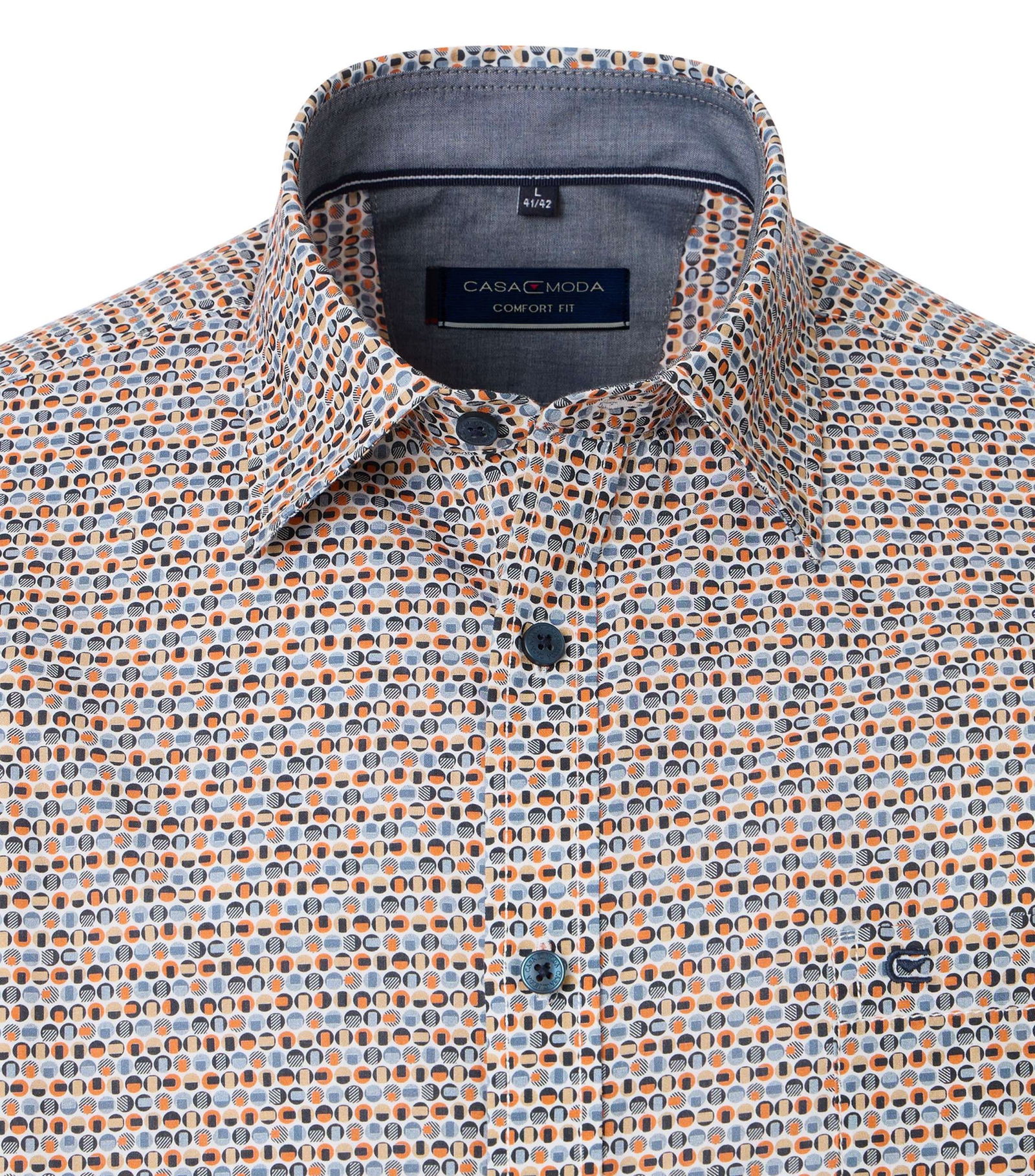 Casa Moda |  Casa Moda Hemd Comfort Fit  | 3XL | blau