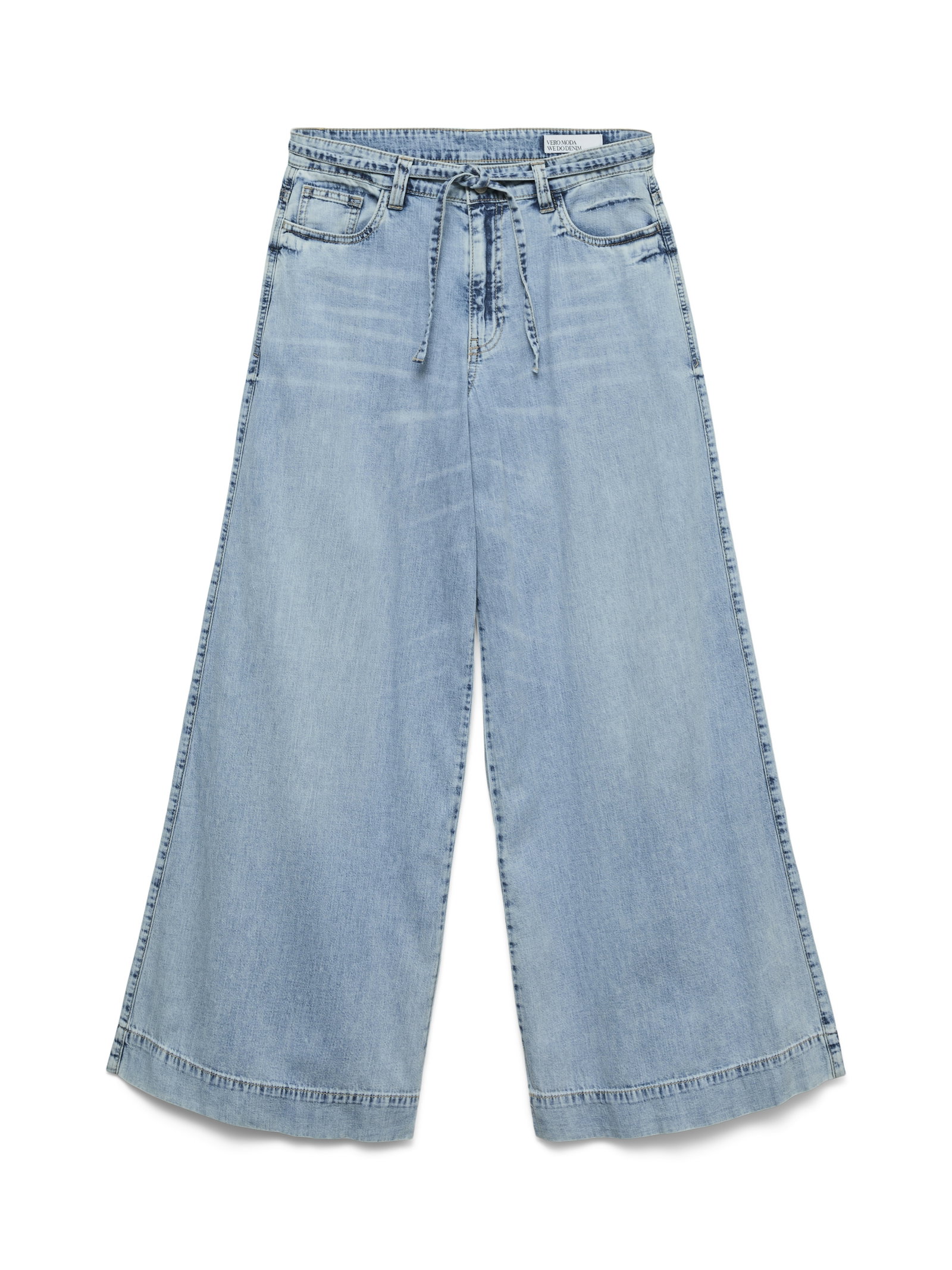 VMAISA MR WIDE PALAZZO JEANS MIX, Light Blue Denim #1