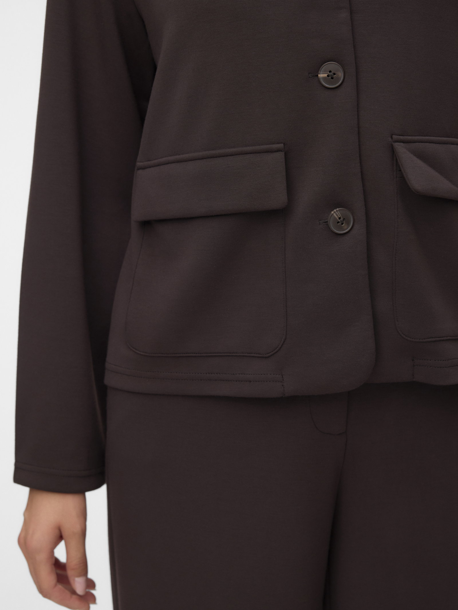 VMBELLIS LS JACKET NOOS, Chocolate Torte #5