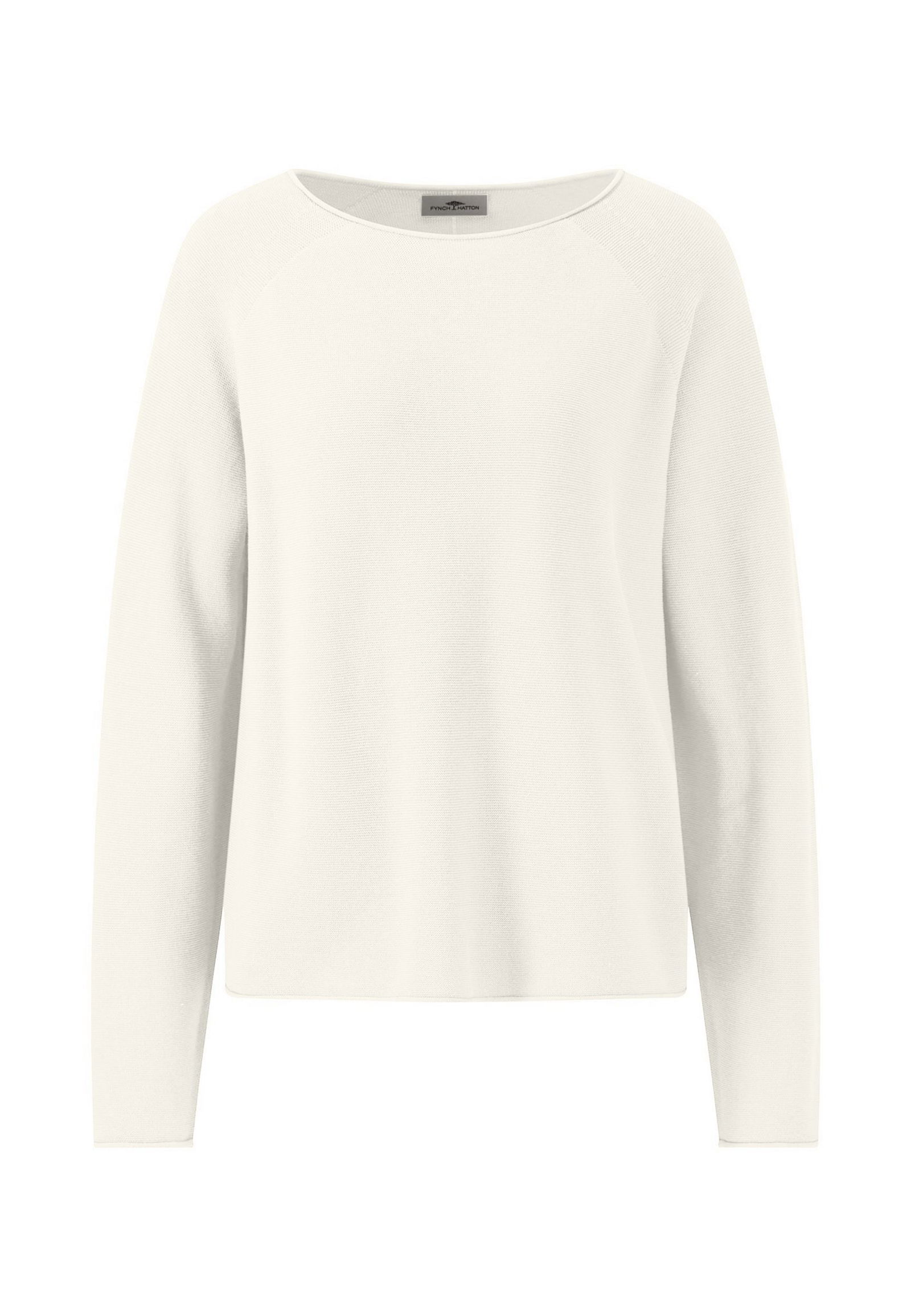 d4fc1397e165b452c6eeaa15a411cfad | PULLOVER O-NECK FINE COTTON | S | milk
