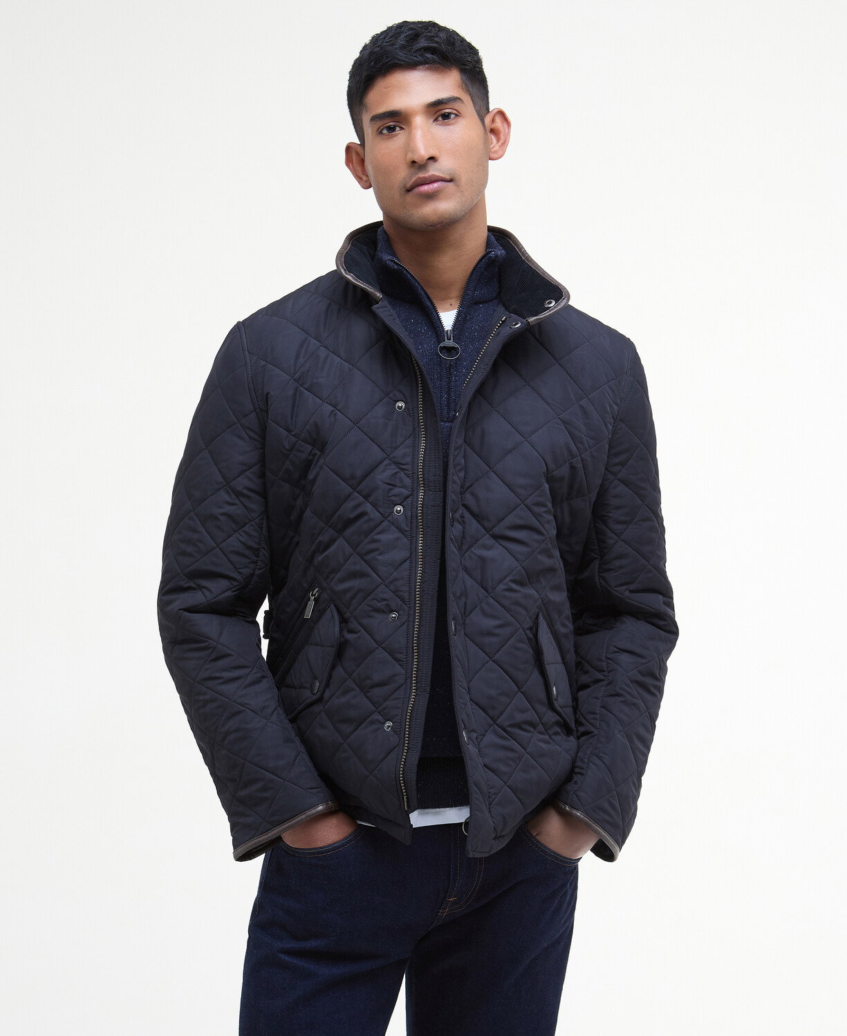 Barbour Steppjacke Powell mit Fleecefutter #1