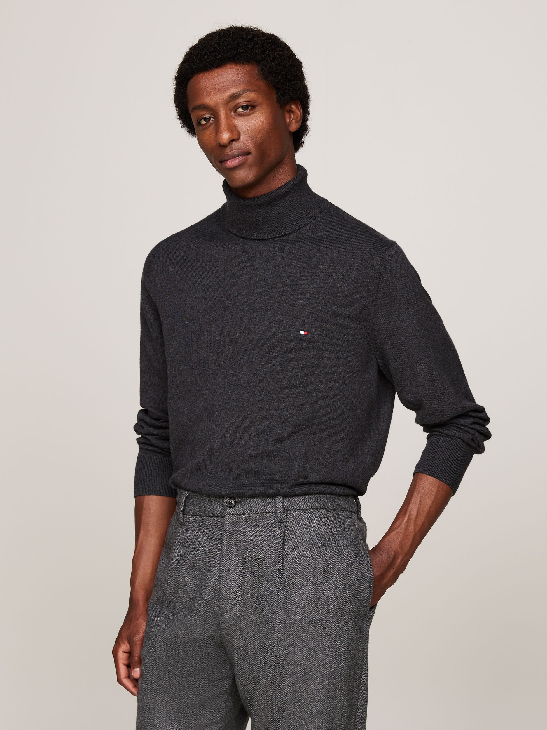 Tommy Hilfiger |  Tommy Hilfiger Rollkragenpullover  | M | desert sky