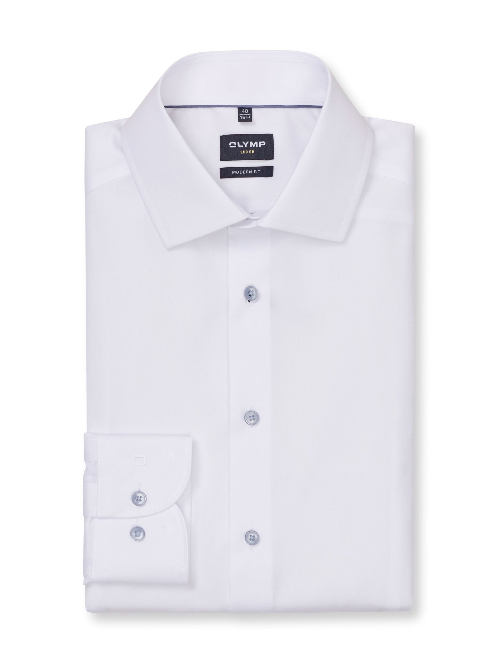 Olymp |  Olymp Hemd Modern Fit  | 39 | rauchblau