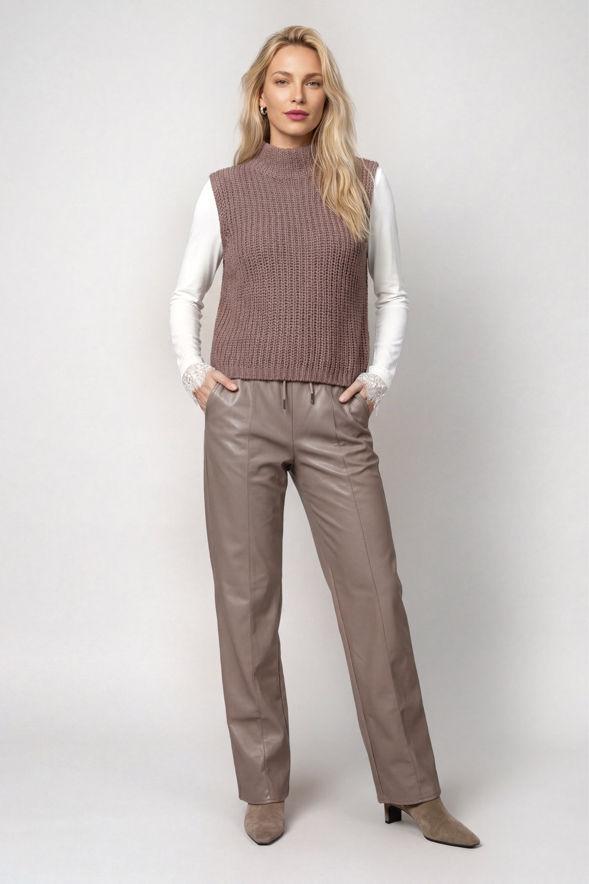Pullunder, taupe #6