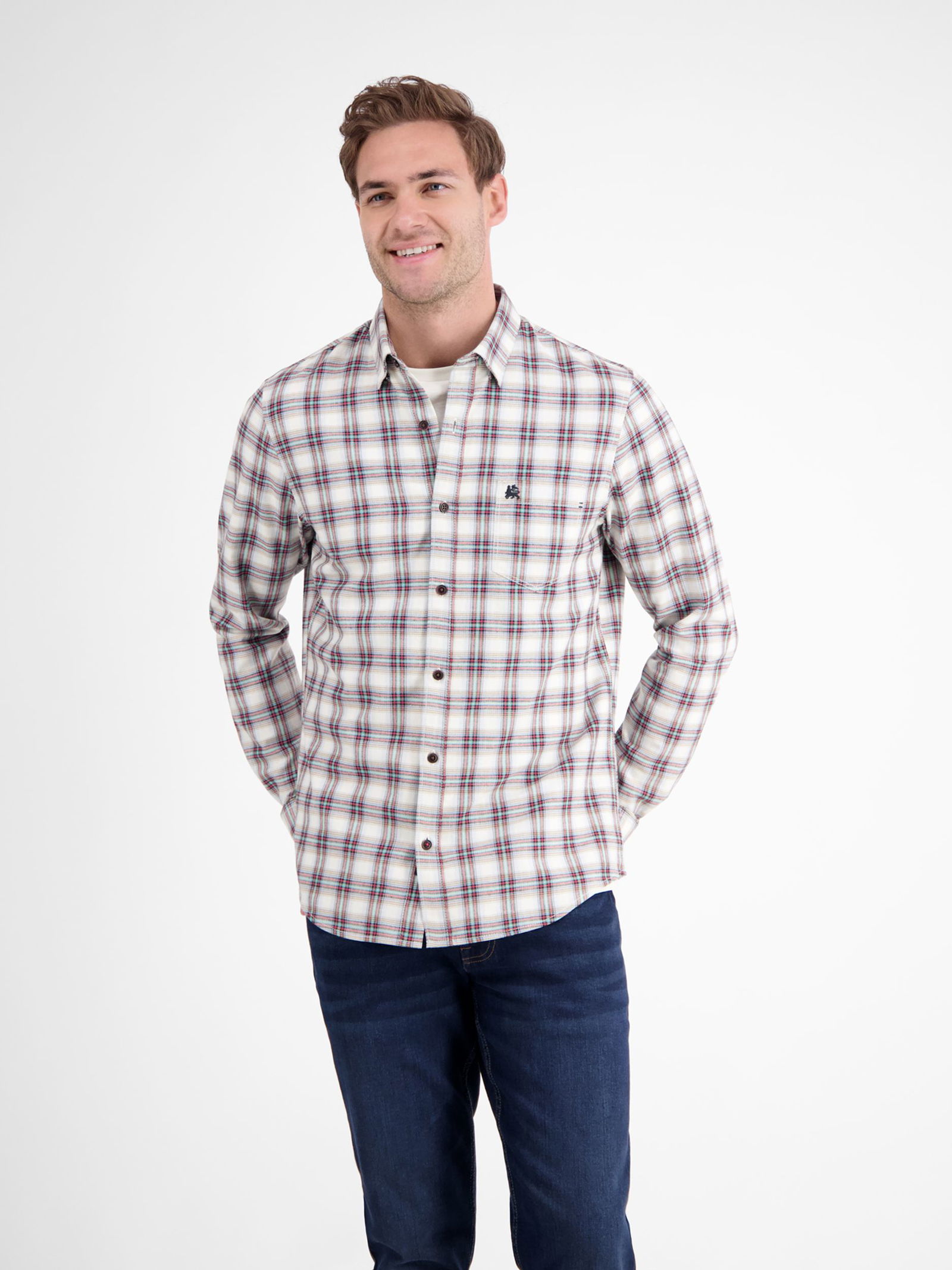 Lerros | Lerros Hemd Regular Fit | XXL | broken white