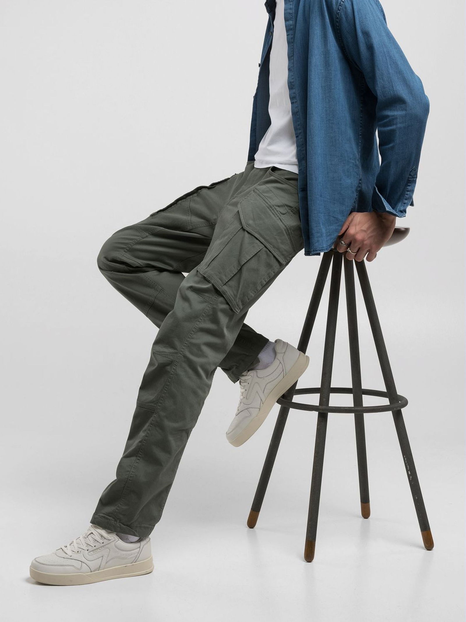 af9bf345e8e6072e4d87d201d7a5044f Replay |  Replay Cargohose "JOE" | 31/30 | aviator green