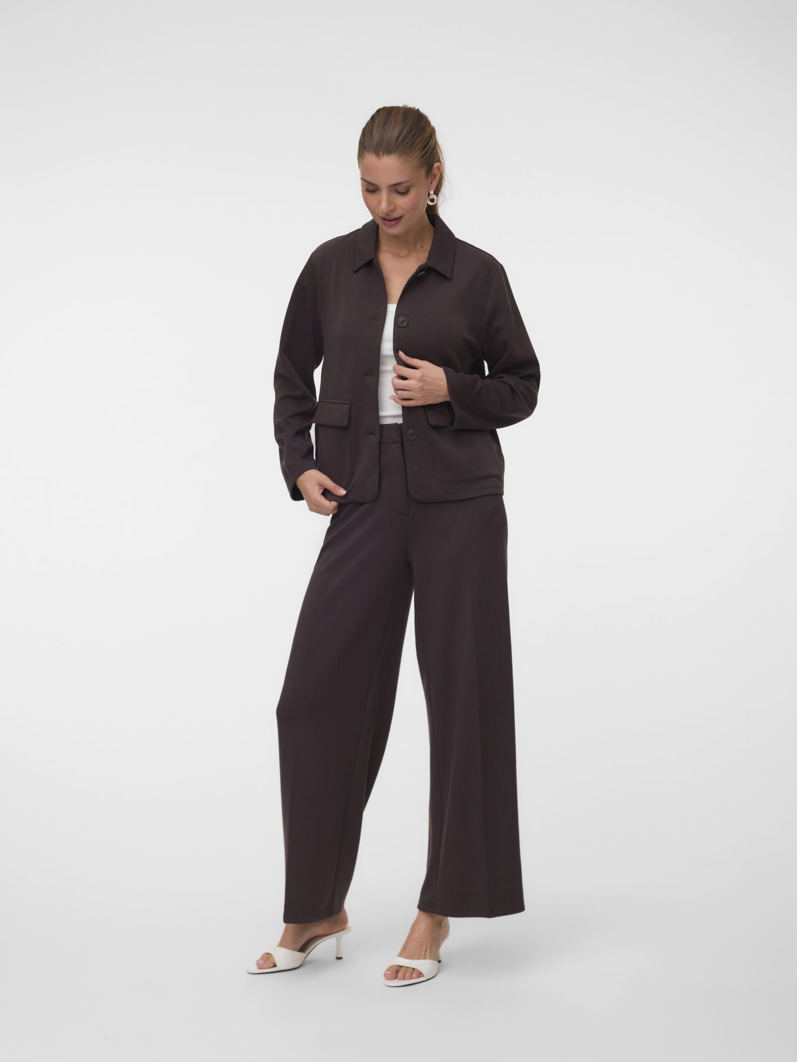 VMBELLIS LS JACKET NOOS, Chocolate Torte #2