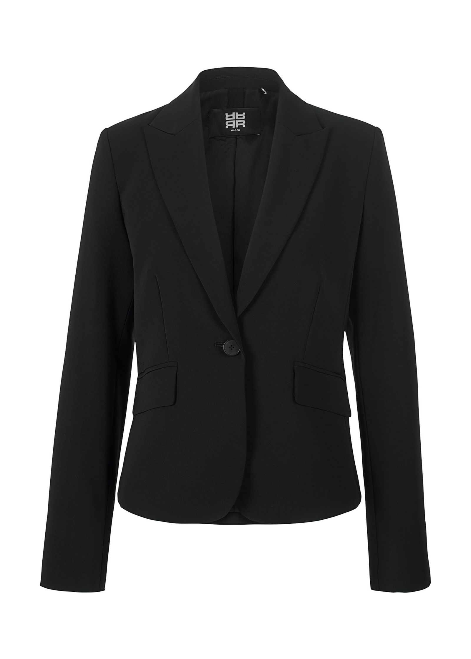 e397eb13ad7649d522092ee06aabb8af Riani | Riani Kurzblazer | 44 | black