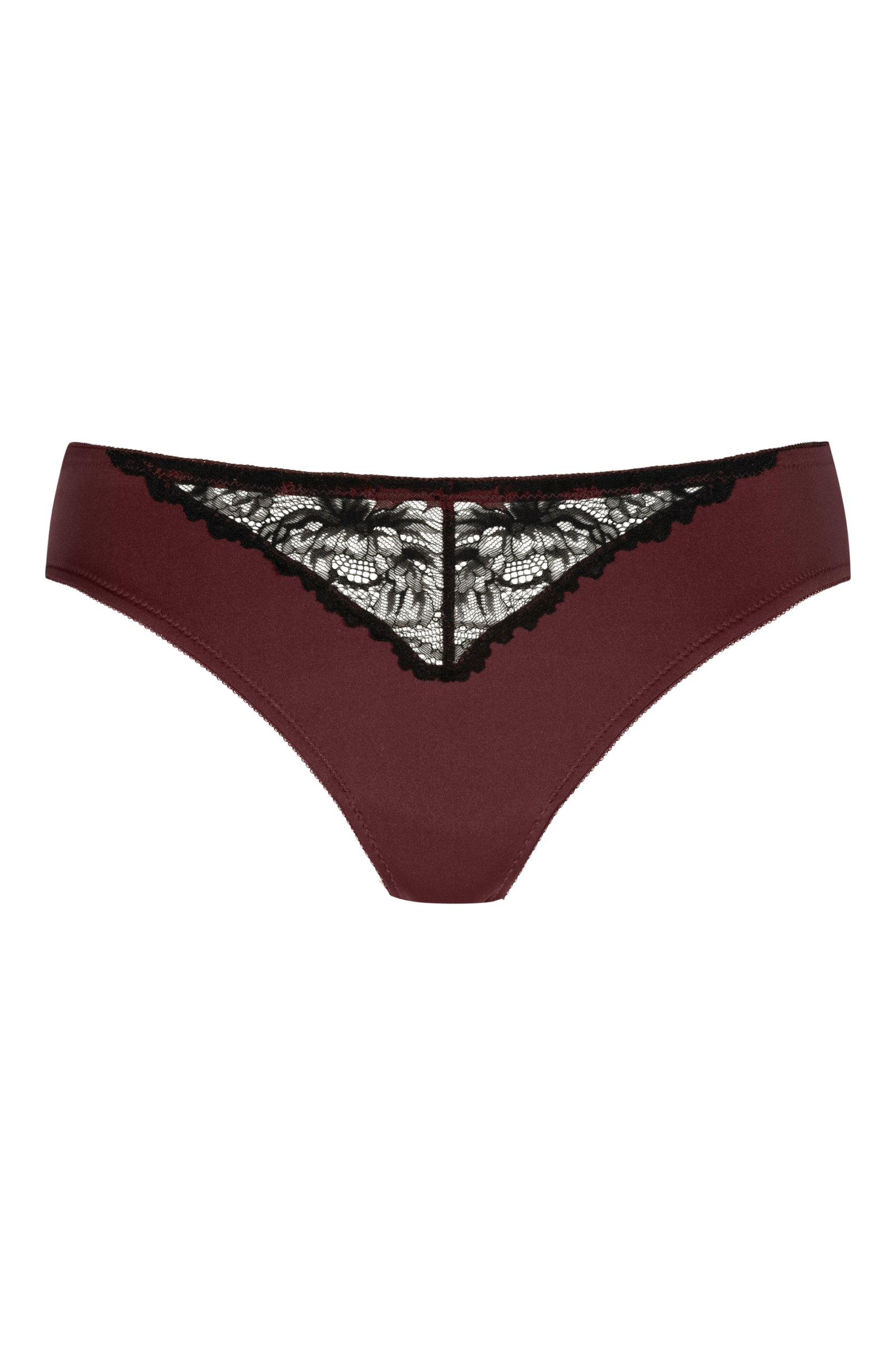 Mini-Slip, hot maroon #1