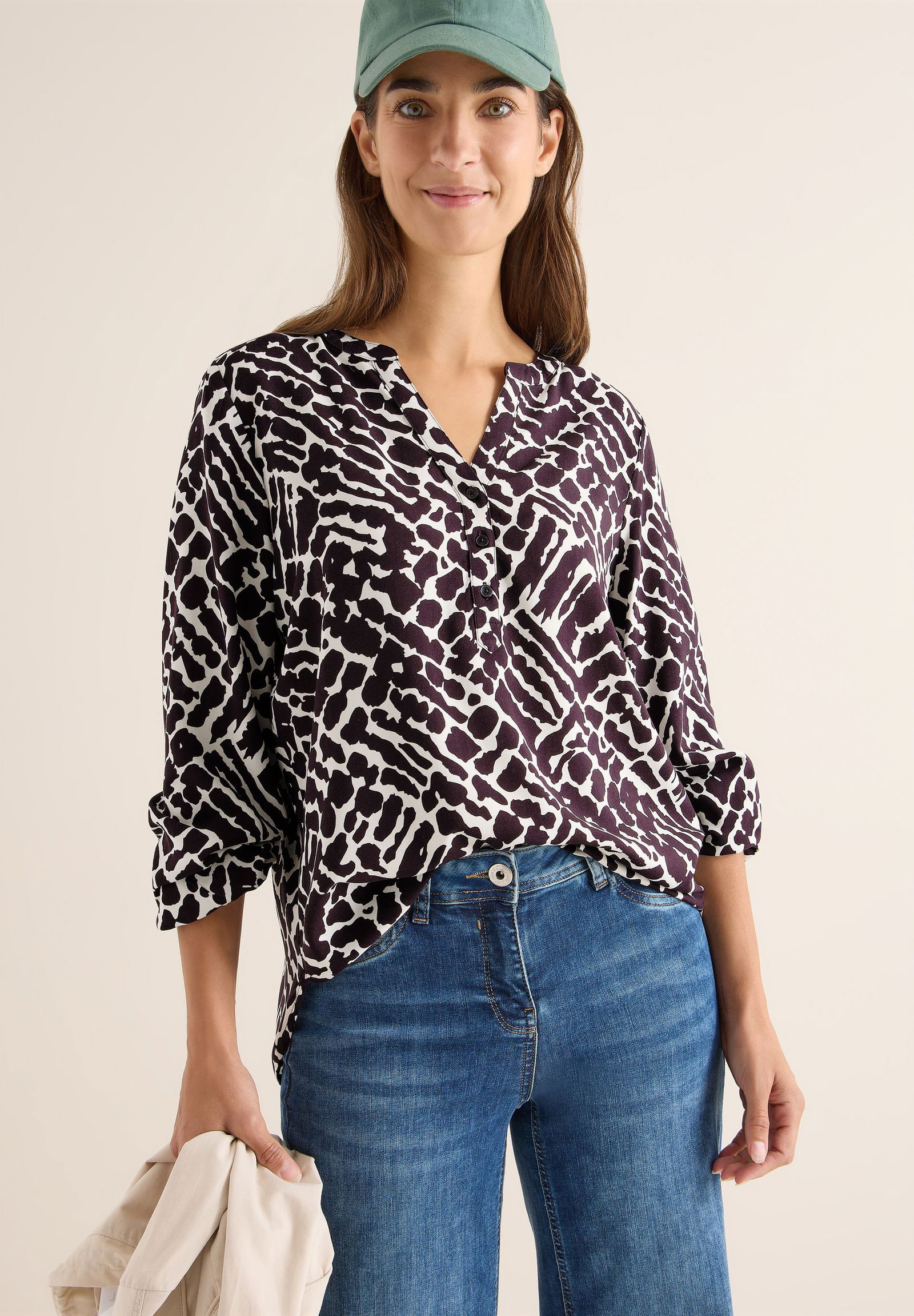 CECIL | CECIL Druckbluse | L