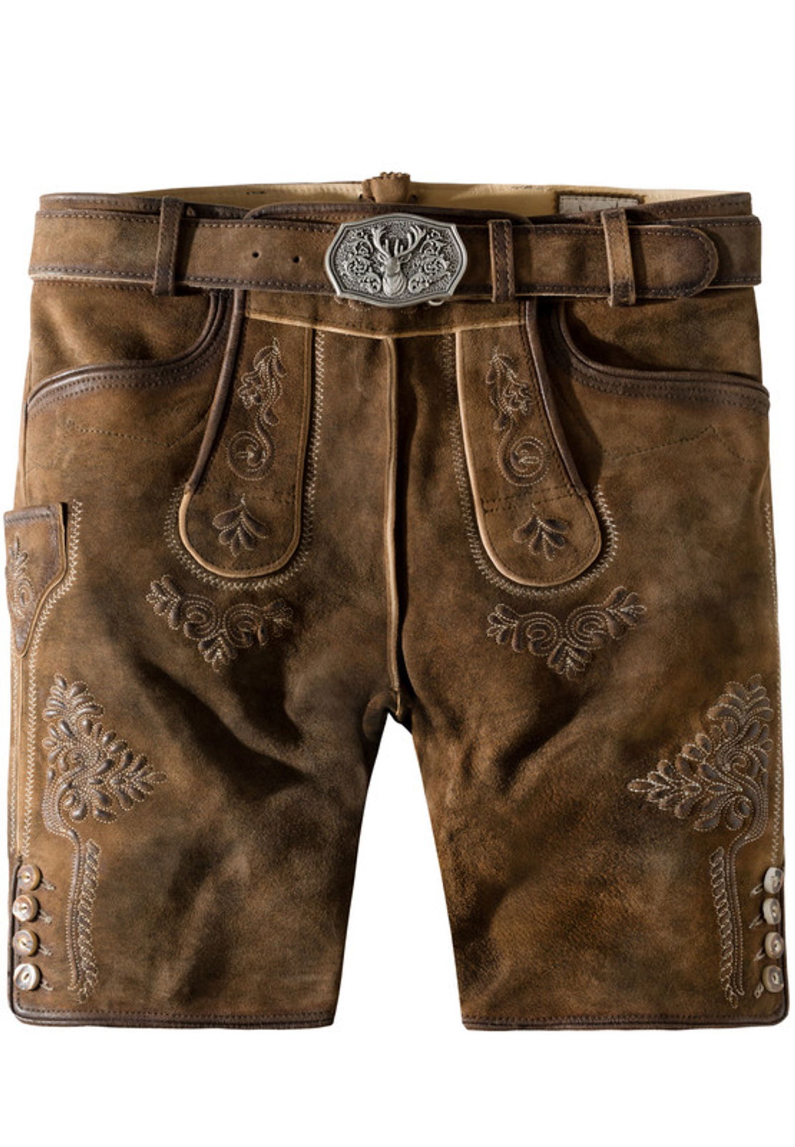 3ac444b5f498c3634147b98eb8e4d008 Stockerpoint |  Stockerpoint Trachtenlederhose Lederhose "Bertl" | 54 | stein geäscht-natur