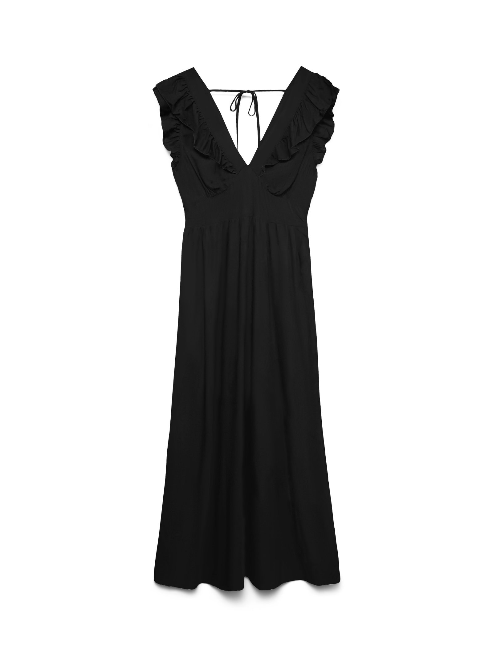 VMEASY JOY S/L DETAIL ANKLE DRESS WVN #1