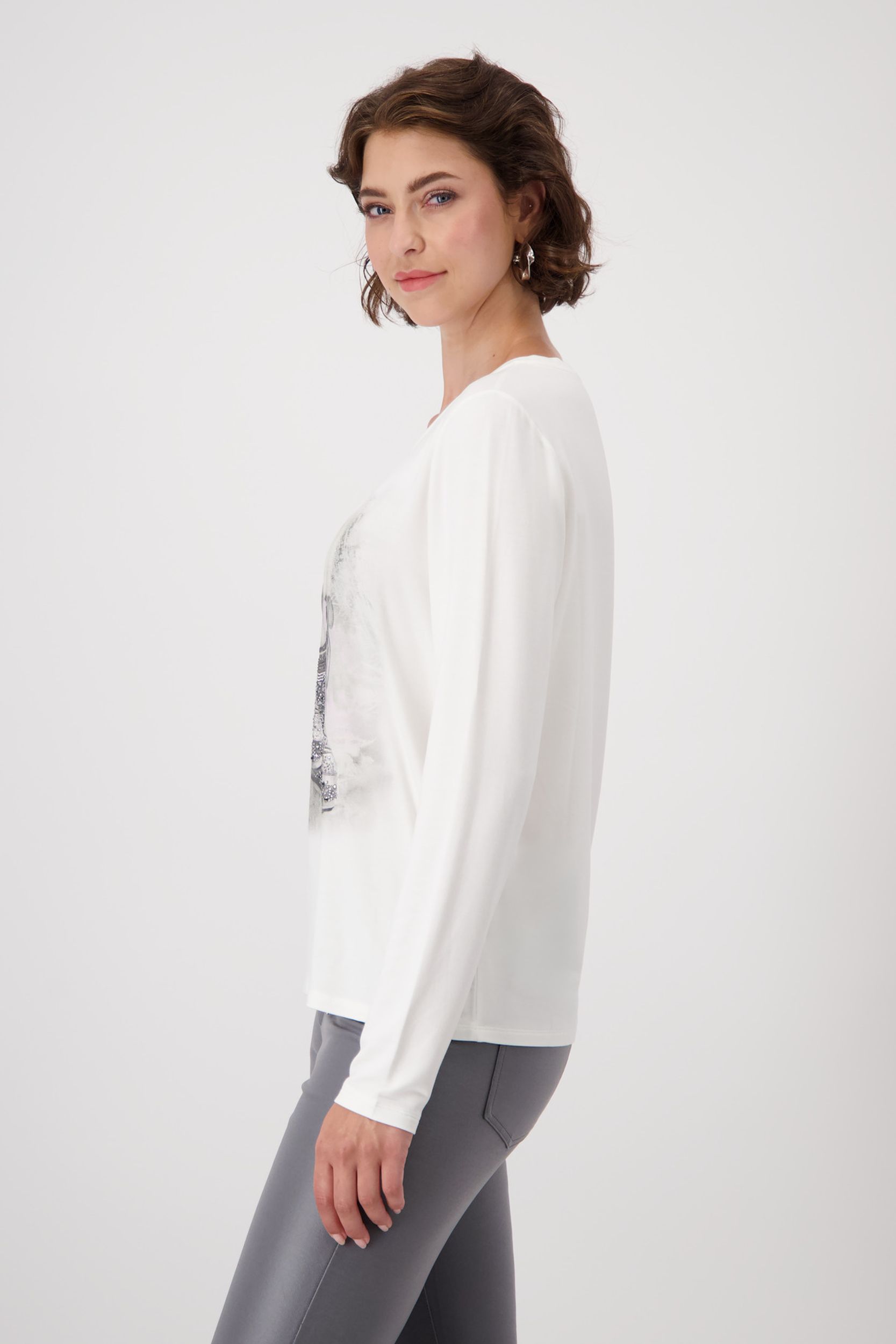 Monari |  Monari Longsleeve  | 44 | off-white