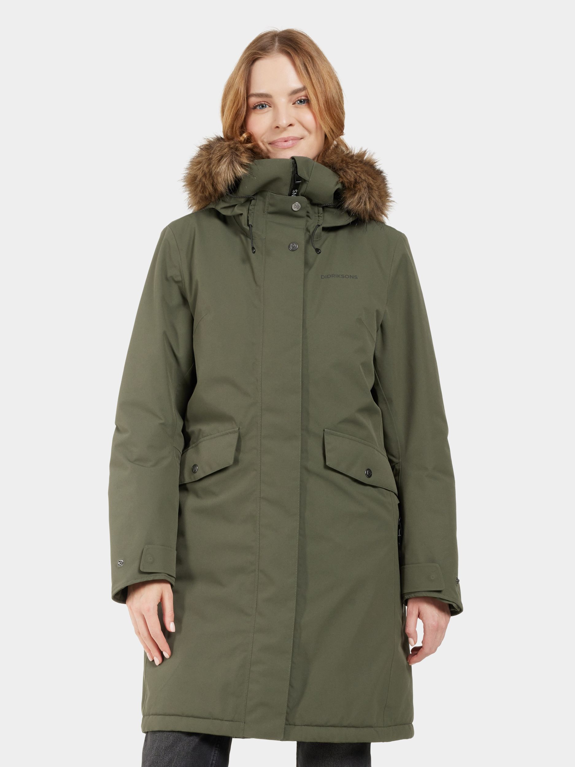 Didriksons |  Didriksons Parka ERIKA | 36 | deep green