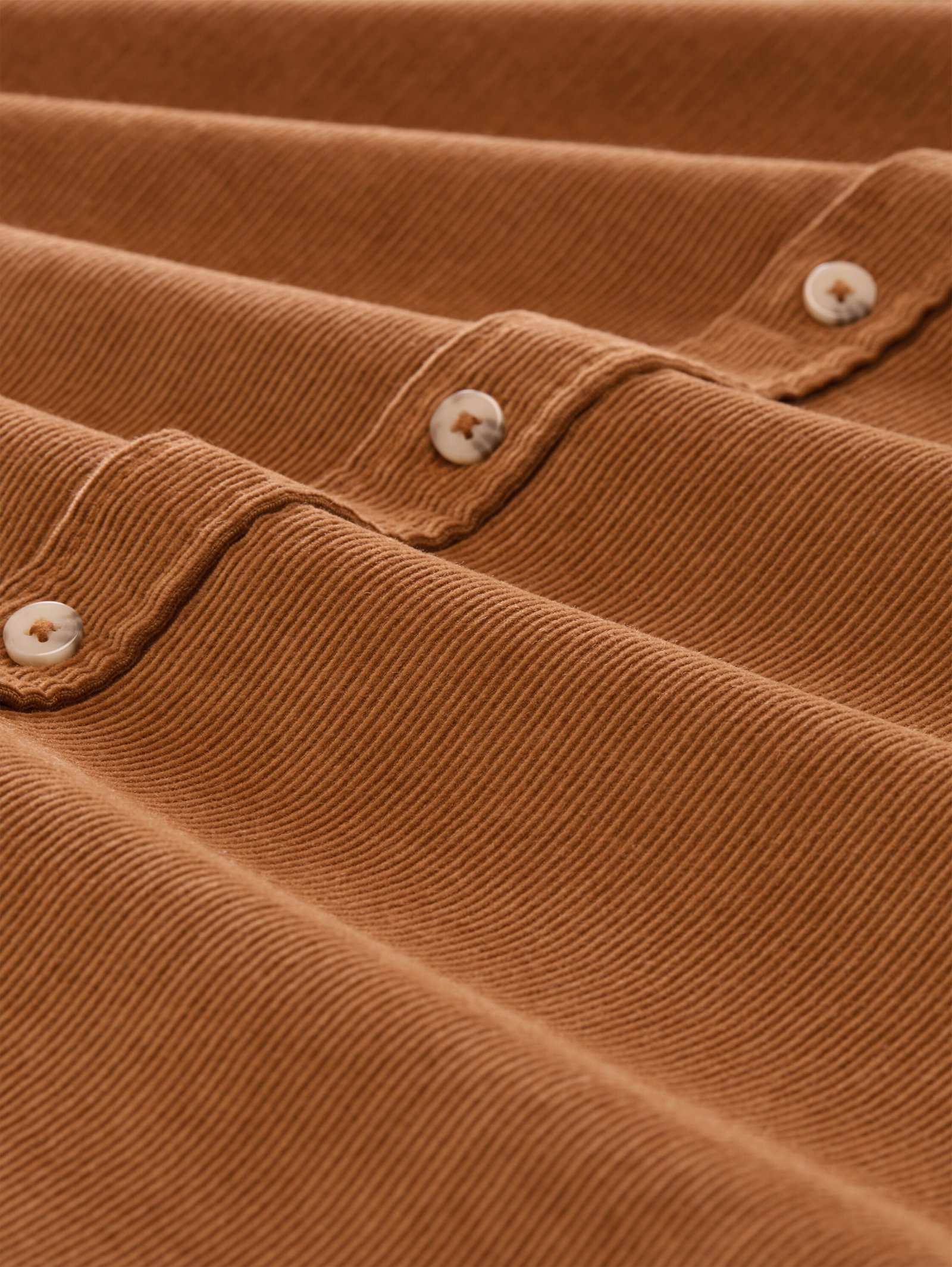 soft corduroy shirt, bright camel brown #8