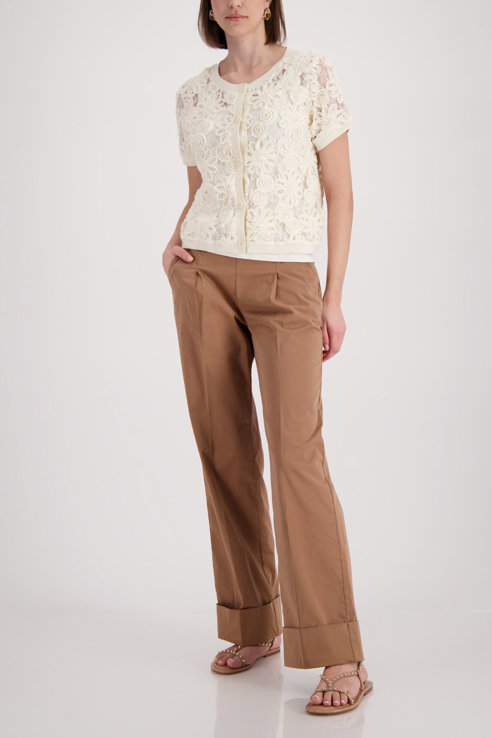 Monari |  Monari Strickjacke | Cardigan  | 42 | moon