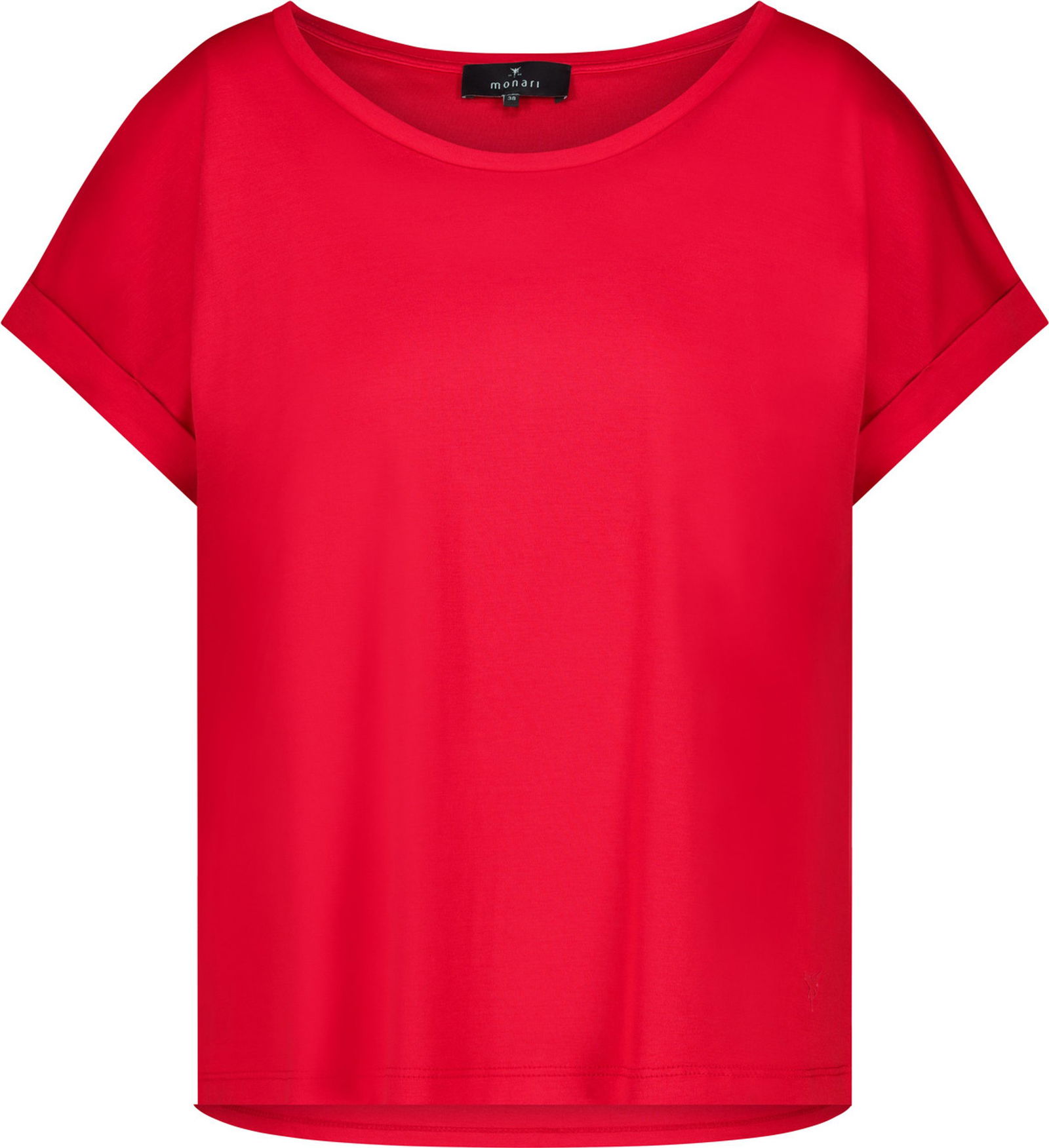 Monari | T-Shirt, cream | 42 | red