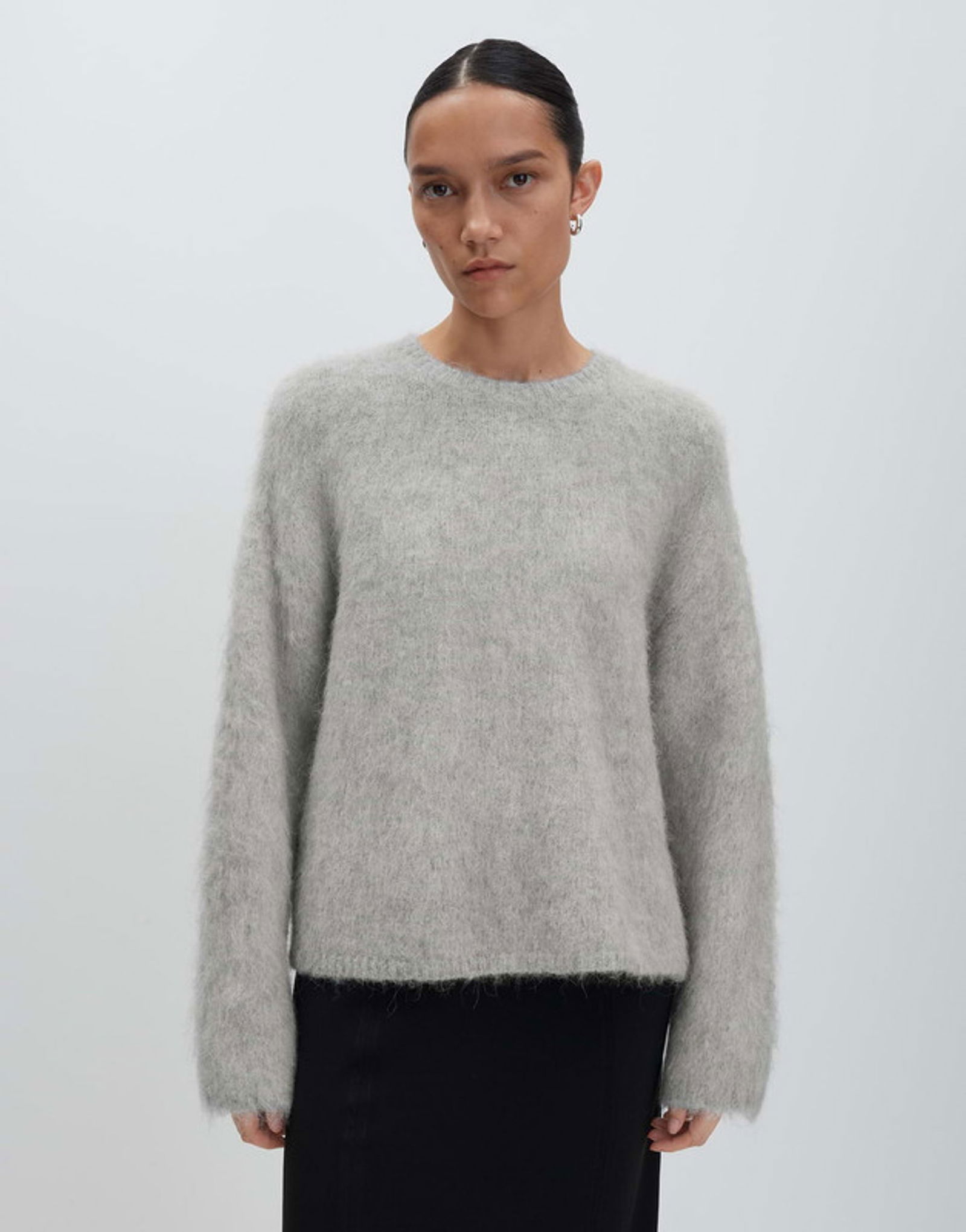 Someday | Someday Pullover | 42 | hazy fog melange