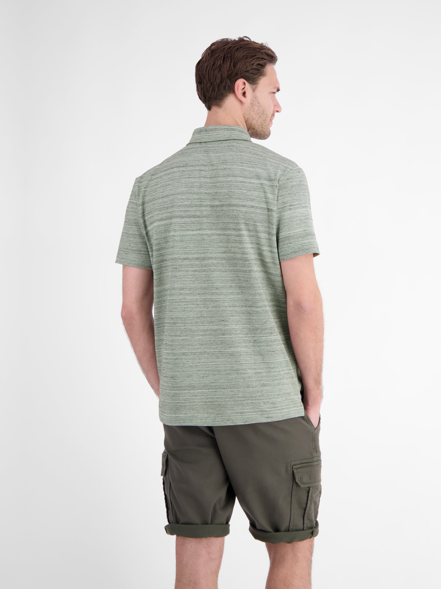 POLO 1/2 ARM, BAY GREEN #4