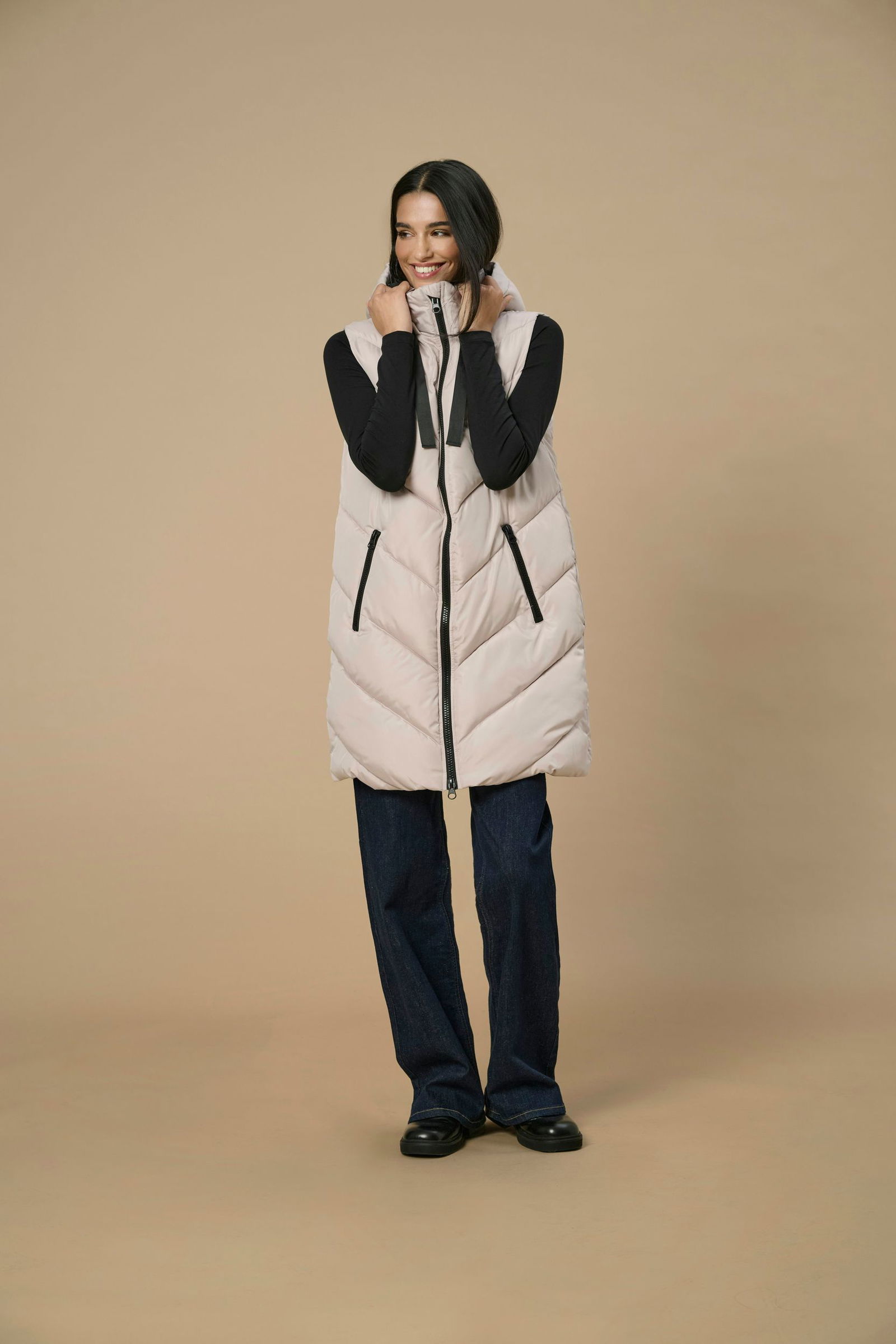 c8f7c294fa17b893a3a025cff5e2450a JDY | JDY Padded Hood Weste | L | black