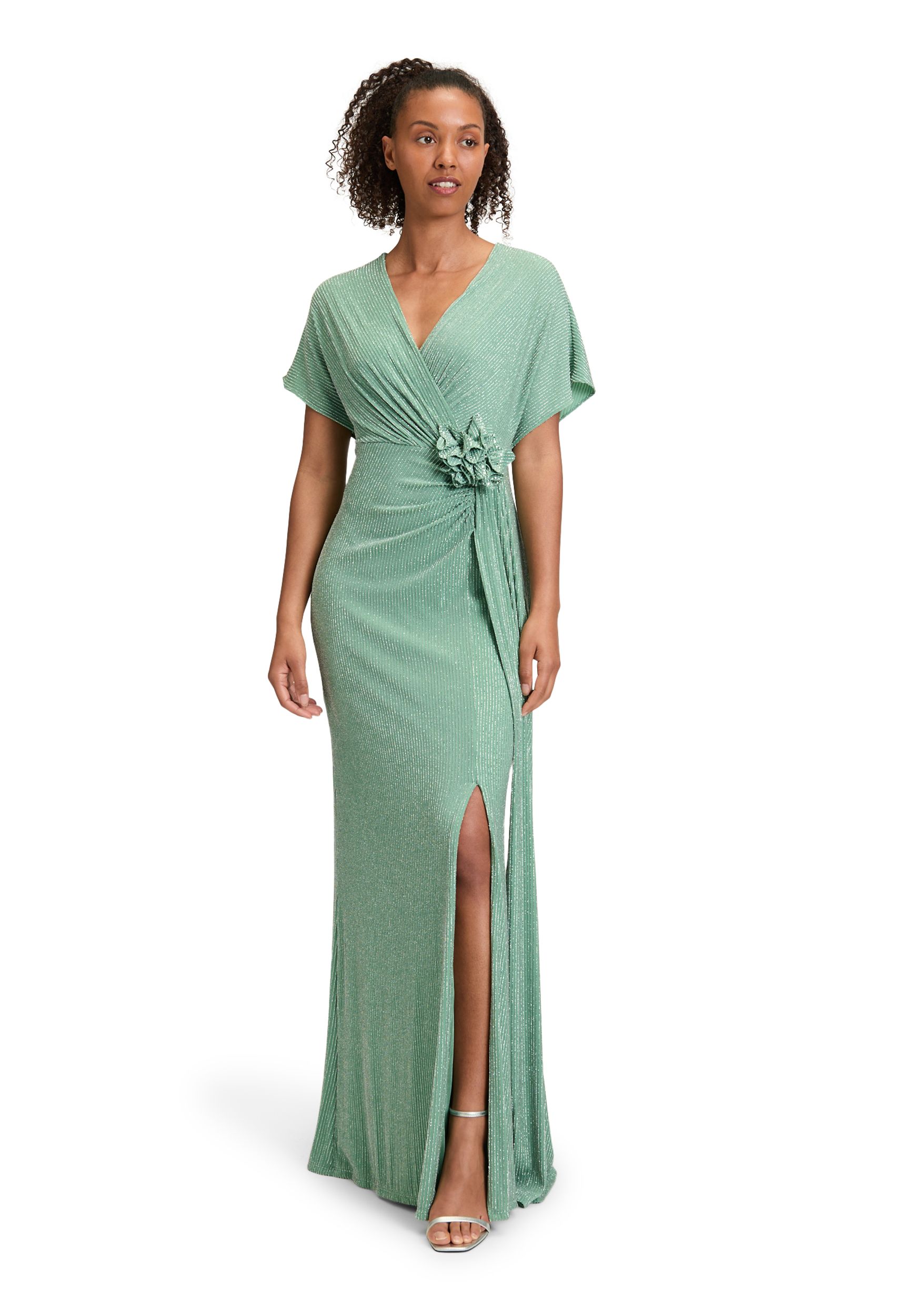 Vera Mont |  Vera Mont Langes Kleid  | 44 | green/silver
