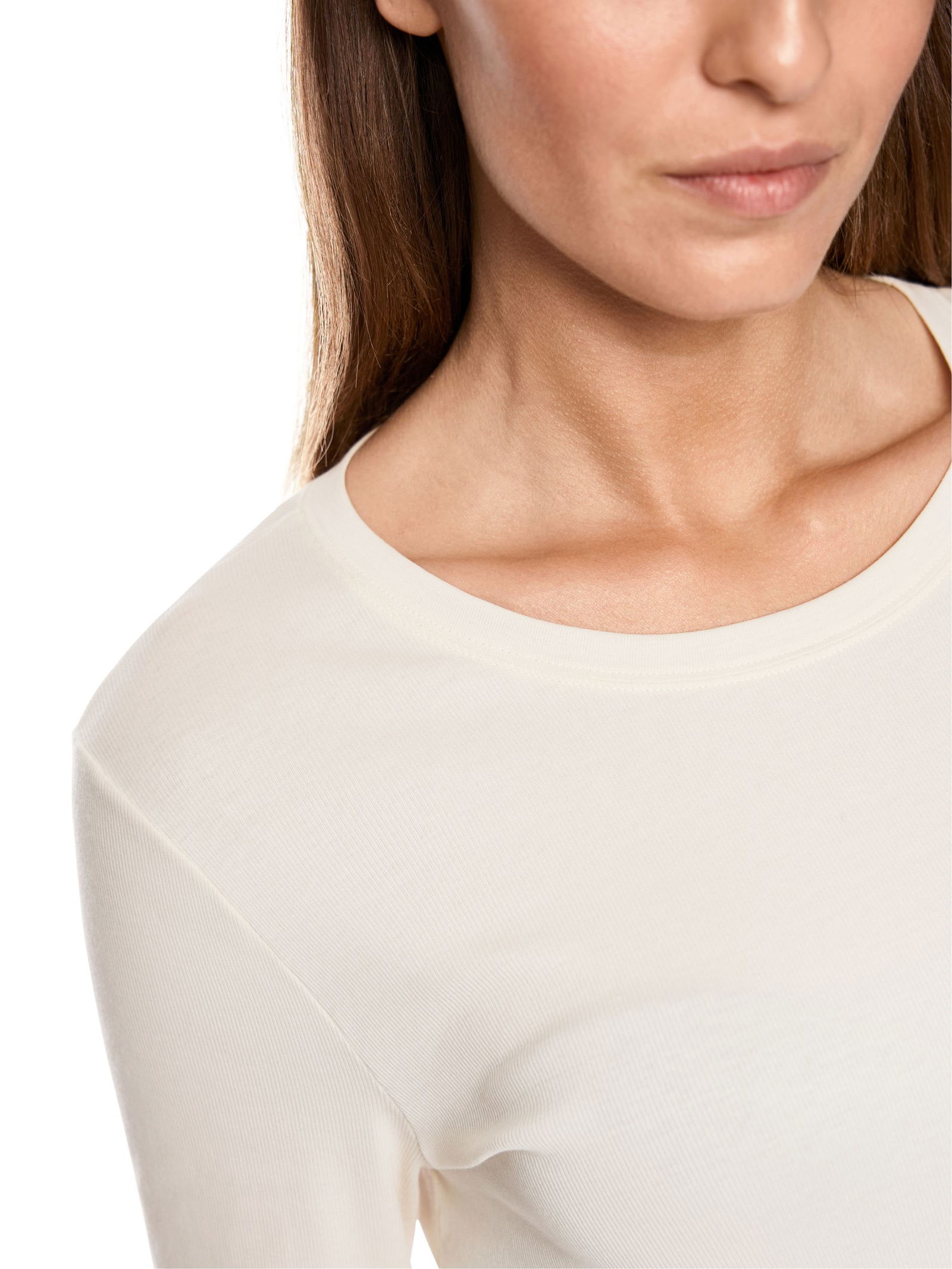 bae1d20c412341f5bf2a2985a0fae49a Marc Cain Sports |  Marc Cain Sports Longsleeve  | 36 | bright ecru