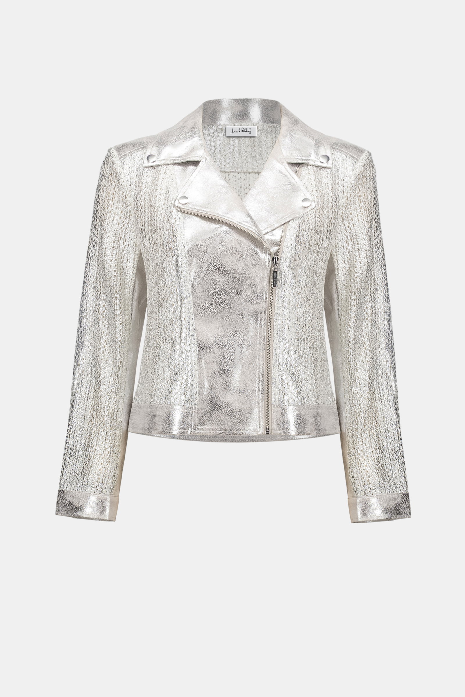 Joseph Ribkoff Jacke mit Reißverschluss in Silber #5