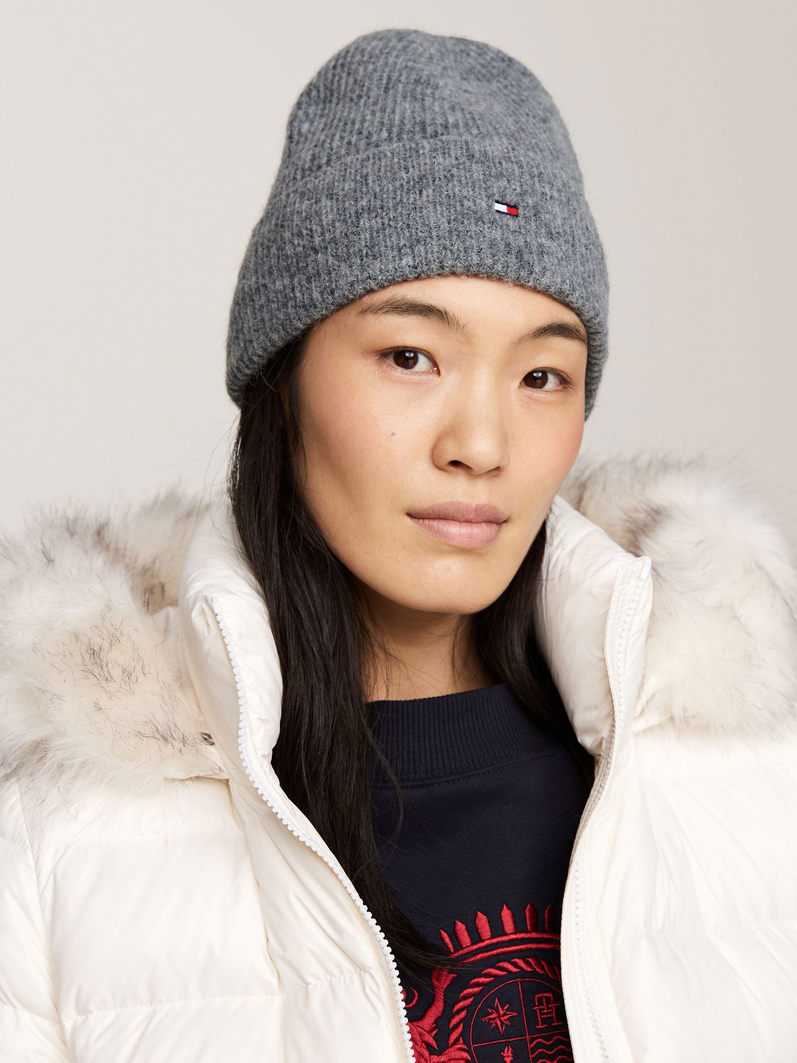 Tommy Hilfiger | Tommy Hilfiger Mütze | OS | light grey heather