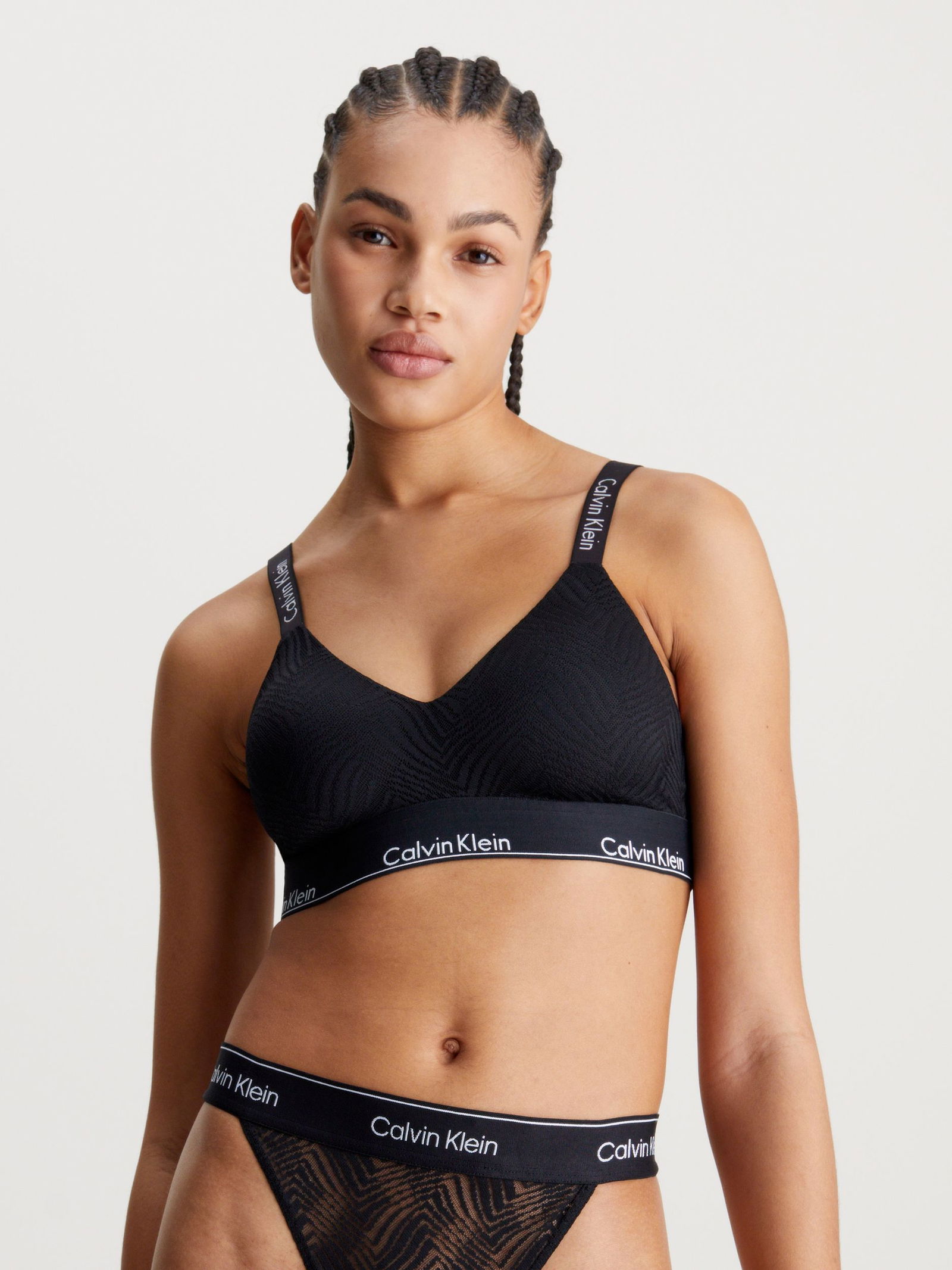 Calvin Klein Geformtes Spitzen-Bralette
