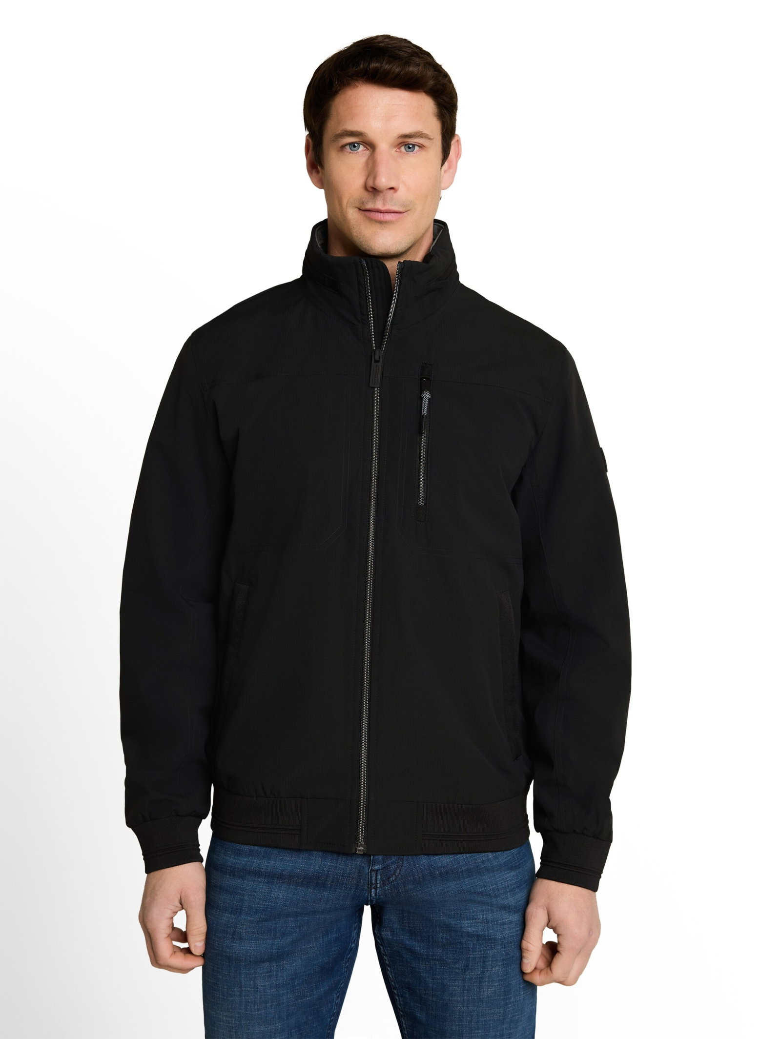 transseasonal blouson, Black #6