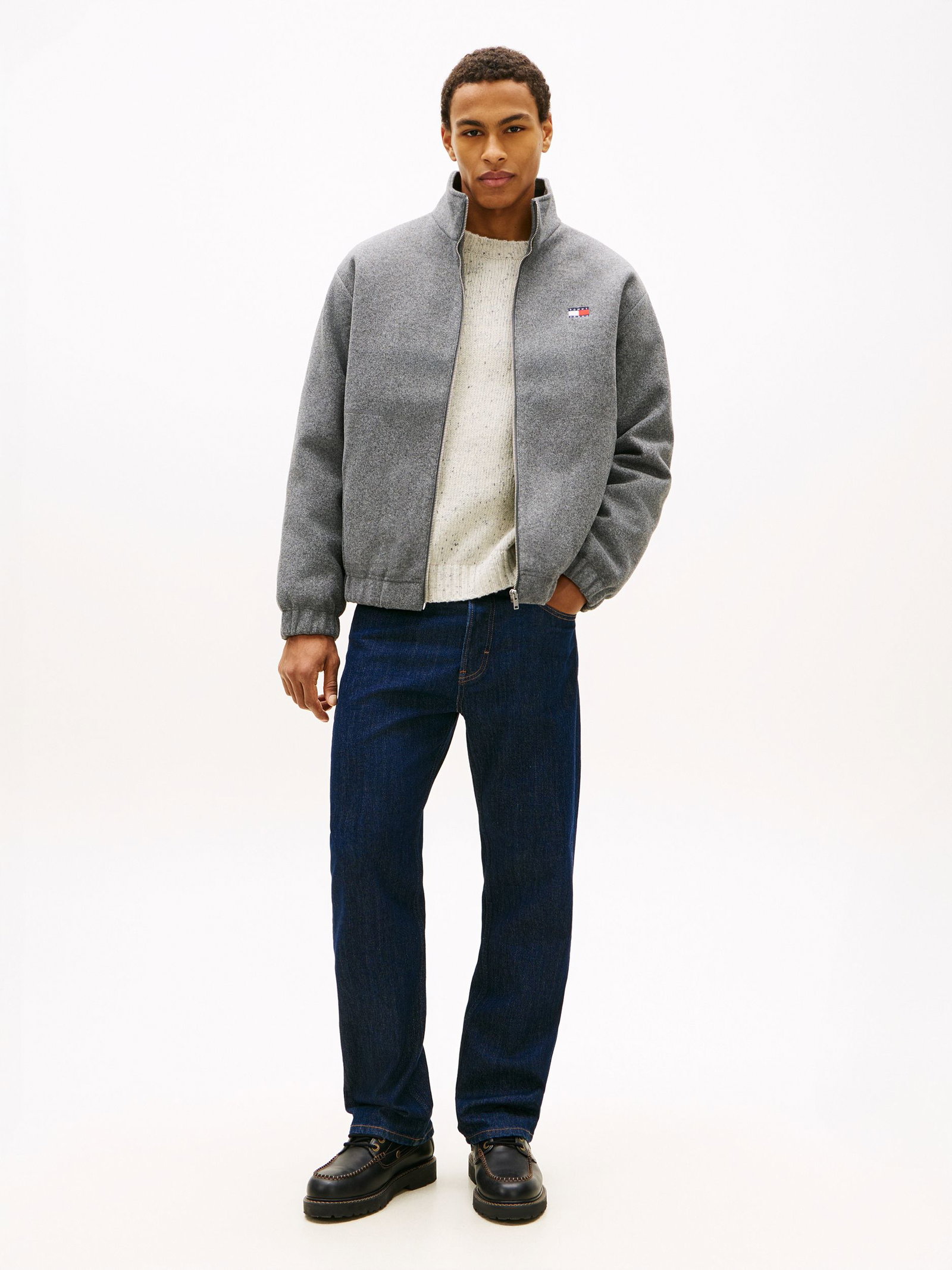 c22cf9c74eb553debb5b13df3d0aa797 Tommy Jeans | Tommy Jeans Blouson | S | light grey heather