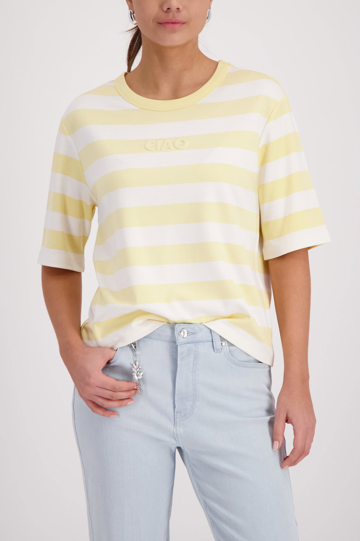 Sweatshirt, light sky ringel #2