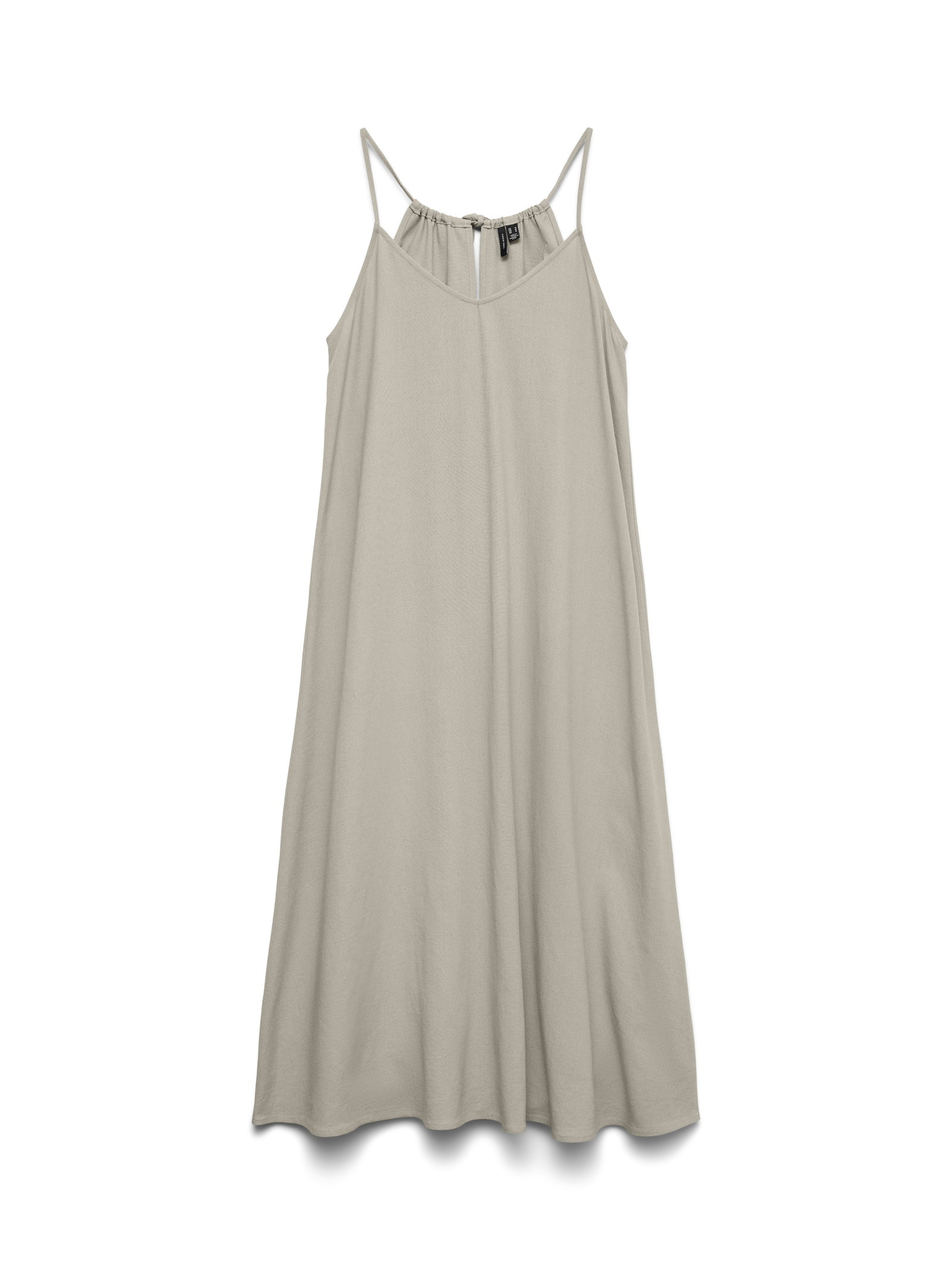 VMJESMILO CALF SINGLET DRESS WVN NO, Silver Lining #1